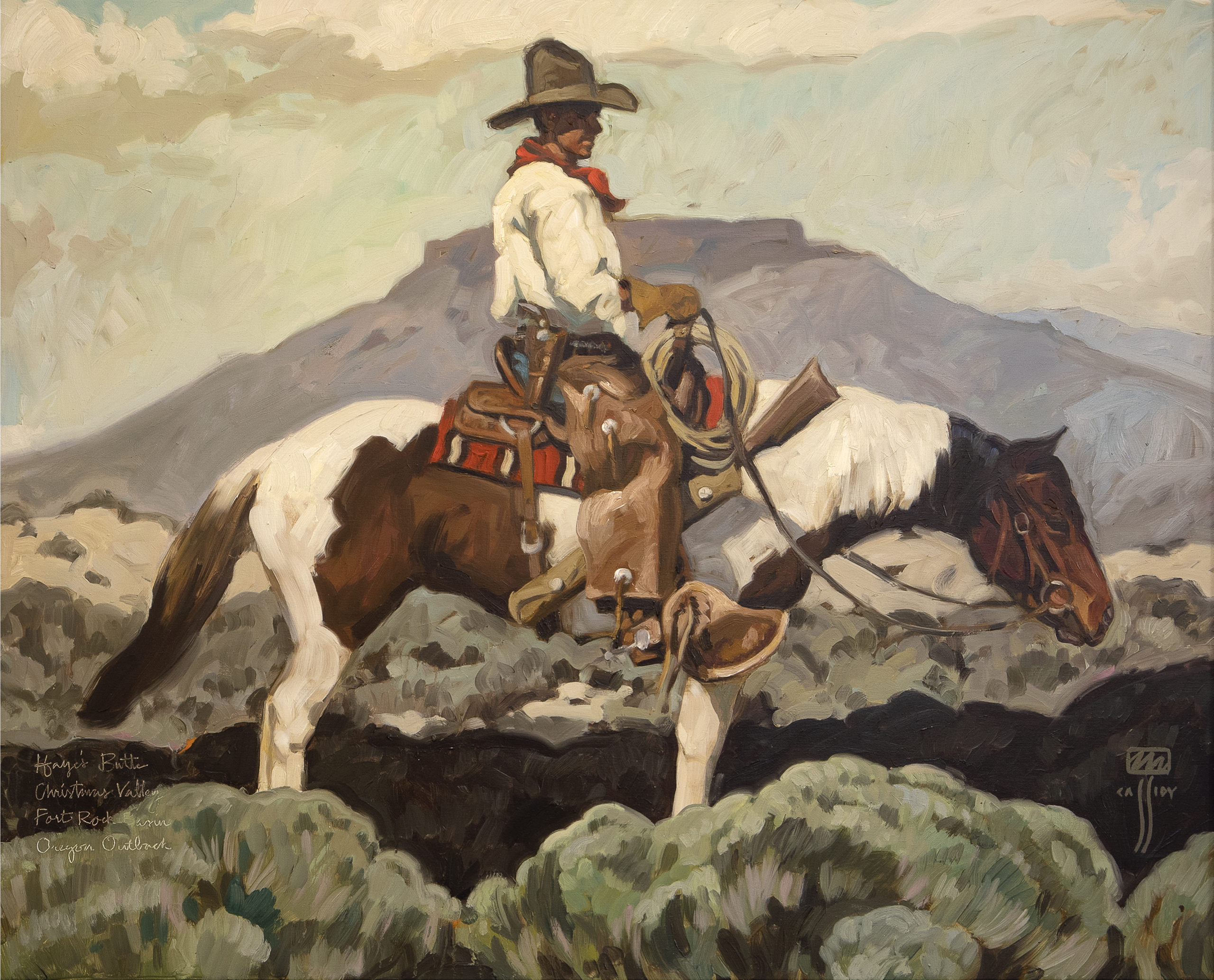 
		                					Michael Cassidy		                																	
																											<i>Oregon Outback ,</i>  
																																								2021, 
																																								oil on linen, 
																																								30 1/4 x 41 1/4 inches 
																								
		                				