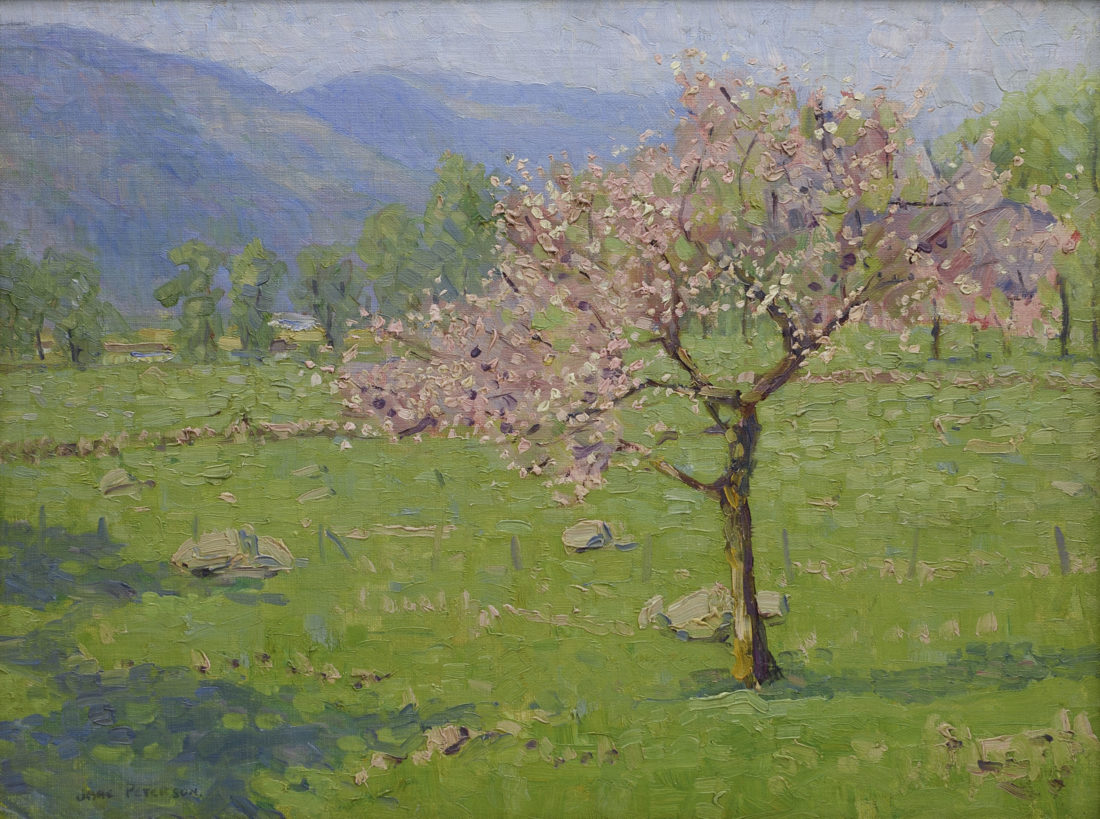 
		                					Jane Peterson		                																	
																											<i>Spring Landscape,</i>  
																																								ca. 1915, 
																																								oil on canvas, 
																																								18 1/2 x 24 inches 
																								
		                				