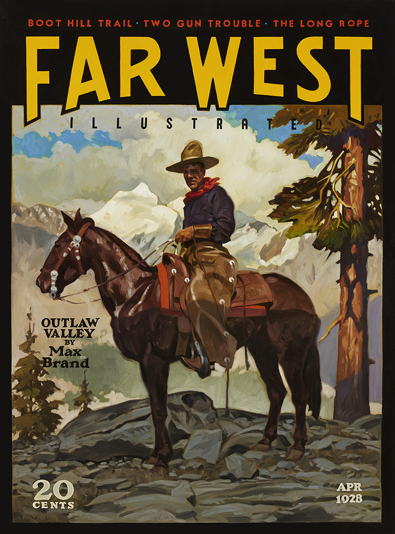 

											Michael Cassidy</b>

											<em>
												Far West</em> 

											<h4>
												July 17 – September 26, 2020											</h4>

		                																																<i>Far West, Outlaw Valley,</i>  
																																								2019 – 20, 
																																								oil on linen, 
																																								70 x 52 inches 
																								
		                				