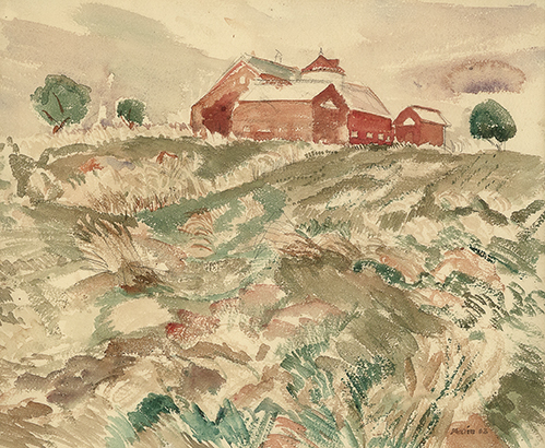 
		                					John Marin		                																	
																											<i>The Red Barn,</i>  
																																								1913, 
																																								watercolor and pencil, 
																																								15 x 18 inches 
																								
		                				