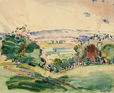 
		                					John Marin		                																	
																											<i>Summer,</i>  
																																								1913, 
																																								watercolor on paper, 
																																								15 x 17 inches 
																								
		                				