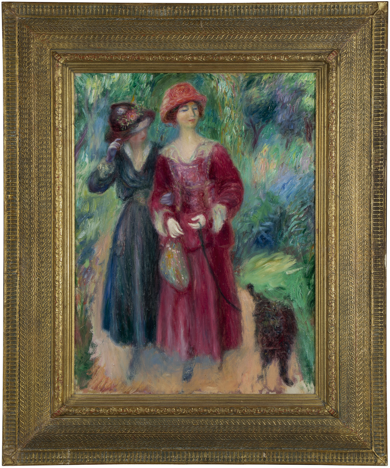 
							

									William Glackens									A Stroll in the Park ca. 1915–18									Oil on canvas									


							
