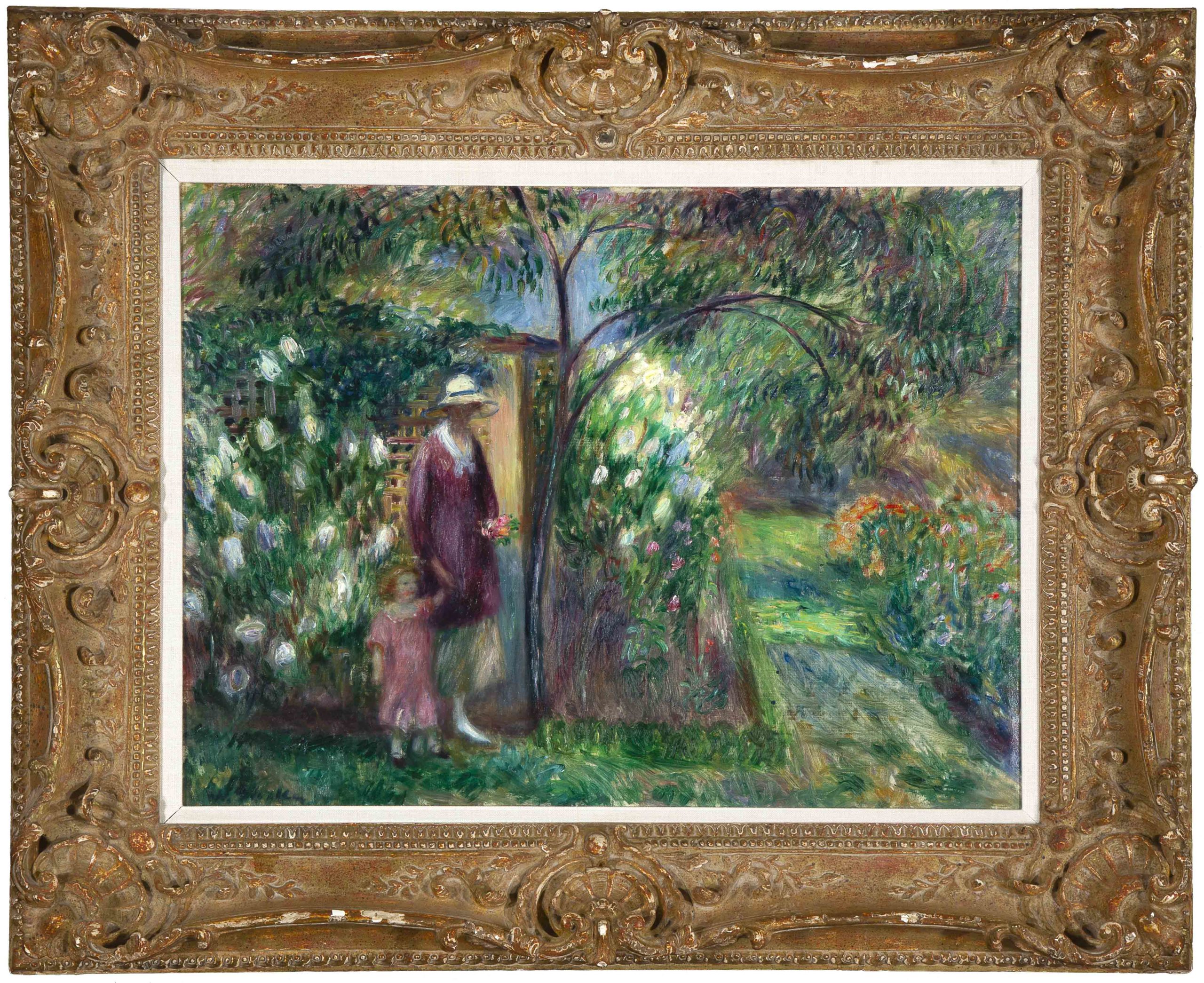 
							

									William Glackens									Two in a Garden 									Oil on canvas									


							