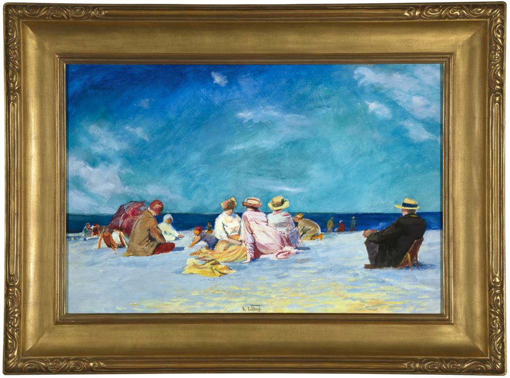 
							

									Edward Henry Potthast									Picnic on the Beach ca. 1910									Gouache and watercolor on paper									


							