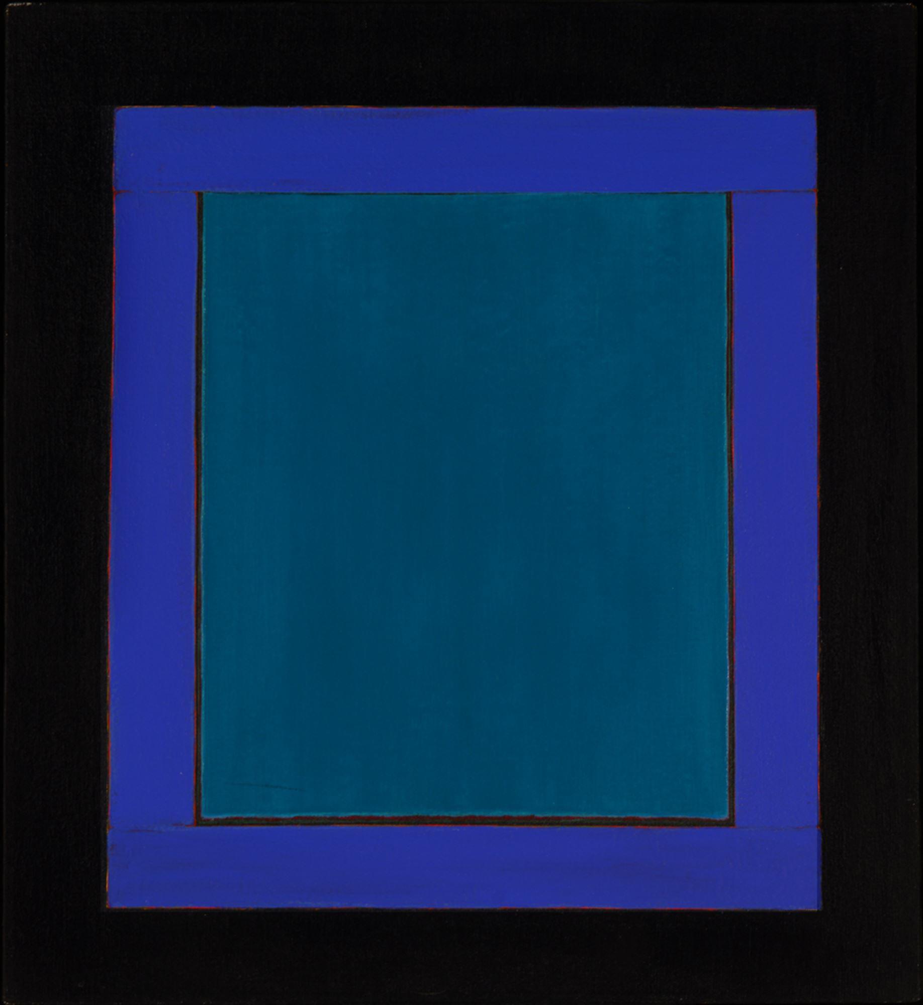 

											Harold Joe Waldrum</b>

											<em>
												Harold Joe Waldrum: Selected Paintings</em> 

											<h4>
												April 8 - June 18, 2022											</h4>

		                																																<i>Azul, azul, azul II,</i>  
																																																					acrylic on linen, 
																																								33 1/4 x 30 1/4 inches 
																								
		                				