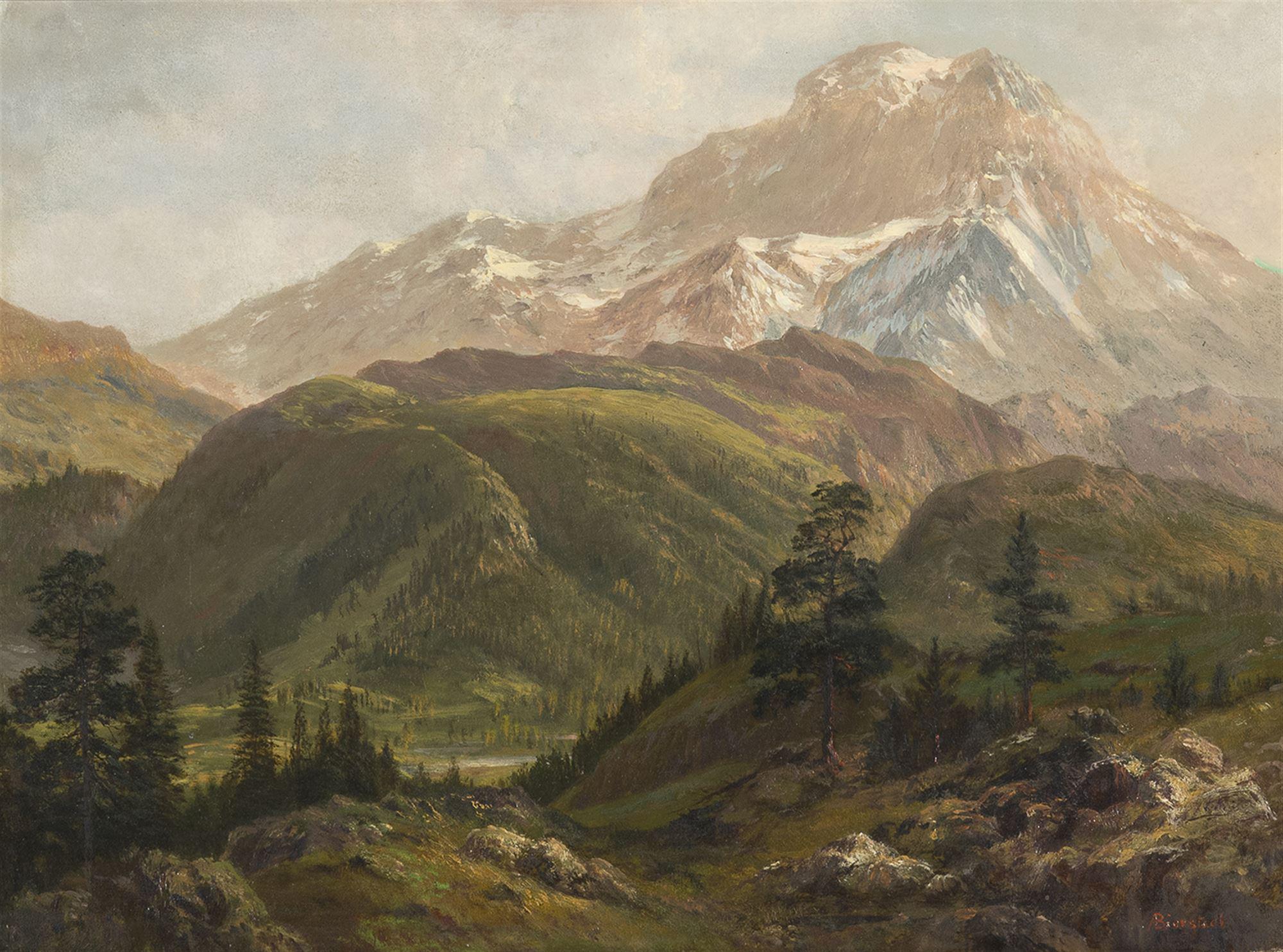 

											</b>

											<em>
												Lure of the West: Celebrating 50 Years of Gerald Peters Gallery  </em> 

											<h4>
												New York: April 29 - May 27, 2022											</h4>

		                																																<i>Albert Bierstadt, Source of the Snake River,</i>  
																																								1881, 
																																								oil on paper mounted on canvas, 
																																								14 x 19 inches 
																								
		                				