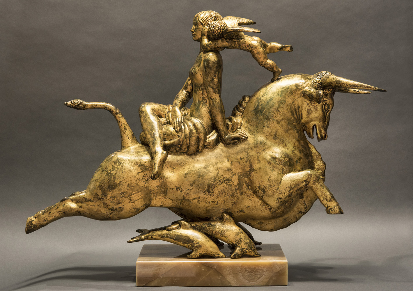 

											American Figurative  </b>

											<em>
												Now on view in New York</em> 

											<h4>
																							</h4>

		                																																													<i>Paul Howard Manship,</i>  
																																								Flight or Europa, 1925, 
																																								Bronze, 
																																								20 3/8 x 31 1/4 inches 
																								
		                				