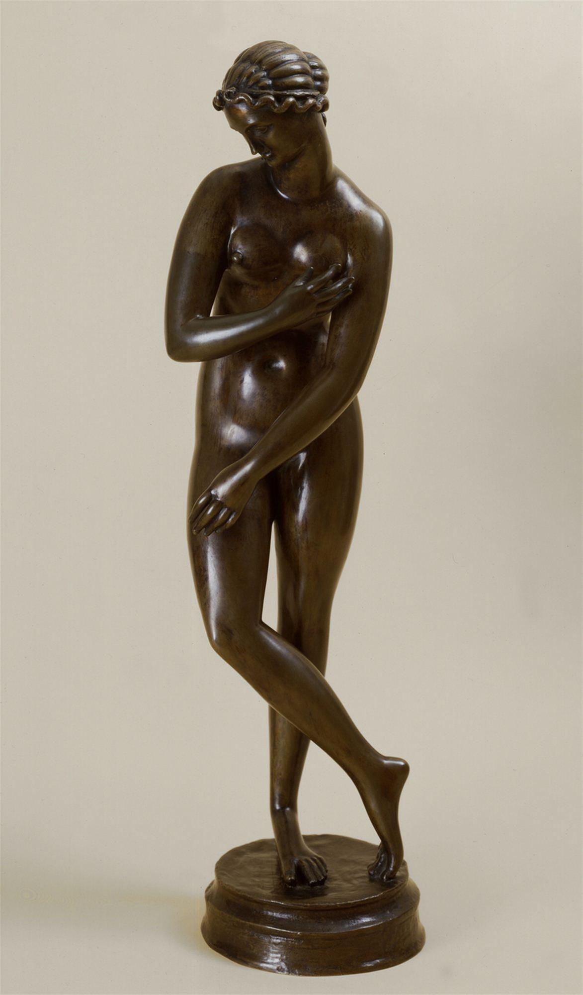 

											American Figurative  </b>

											<em>
												Now on view in New York</em> 

											<h4>
																							</h4>

		                																																													<i>Elie Nadelman,</i>  
																																								Standing Nude, 1912-13, 
																																								Bronze, 
																																								24 1/2 inches 
																								
		                				