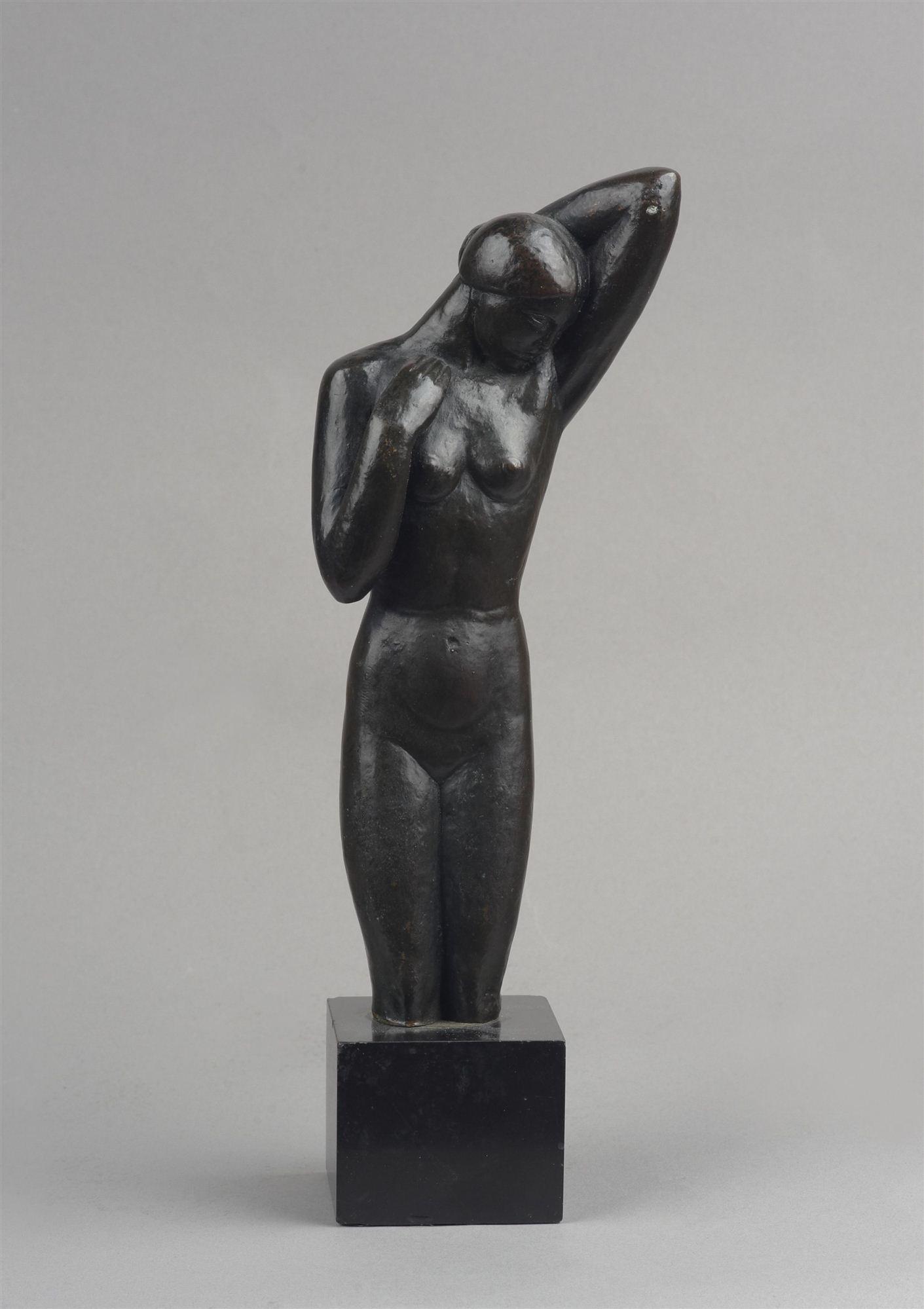 

											American Figurative  </b>

											<em>
												Now on view in New York</em> 

											<h4>
																							</h4>

		                																																													<i>John Storrs,</i>  
																																								Female Nude, 1935-39, 
																																								Bronze, 
																																								11 1/8 inches high including black marble base 
																								
		                				