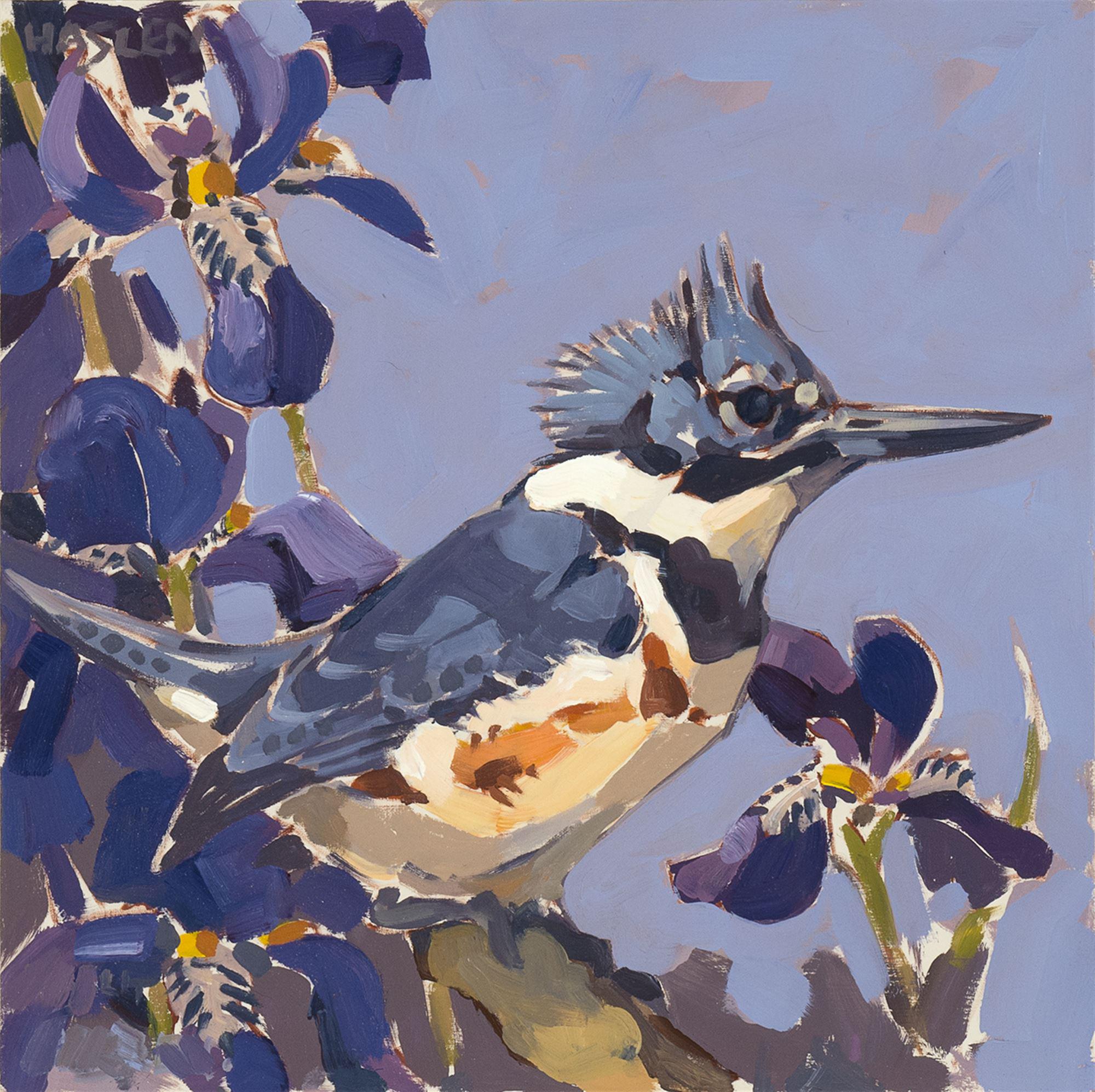 
		                					Andrew Haslen		                																	
																											<i>Belted Kingfisher Study 2,</i>  
																																																					oil on board, 
																																								12 x 12 inches 
																								
		                				
