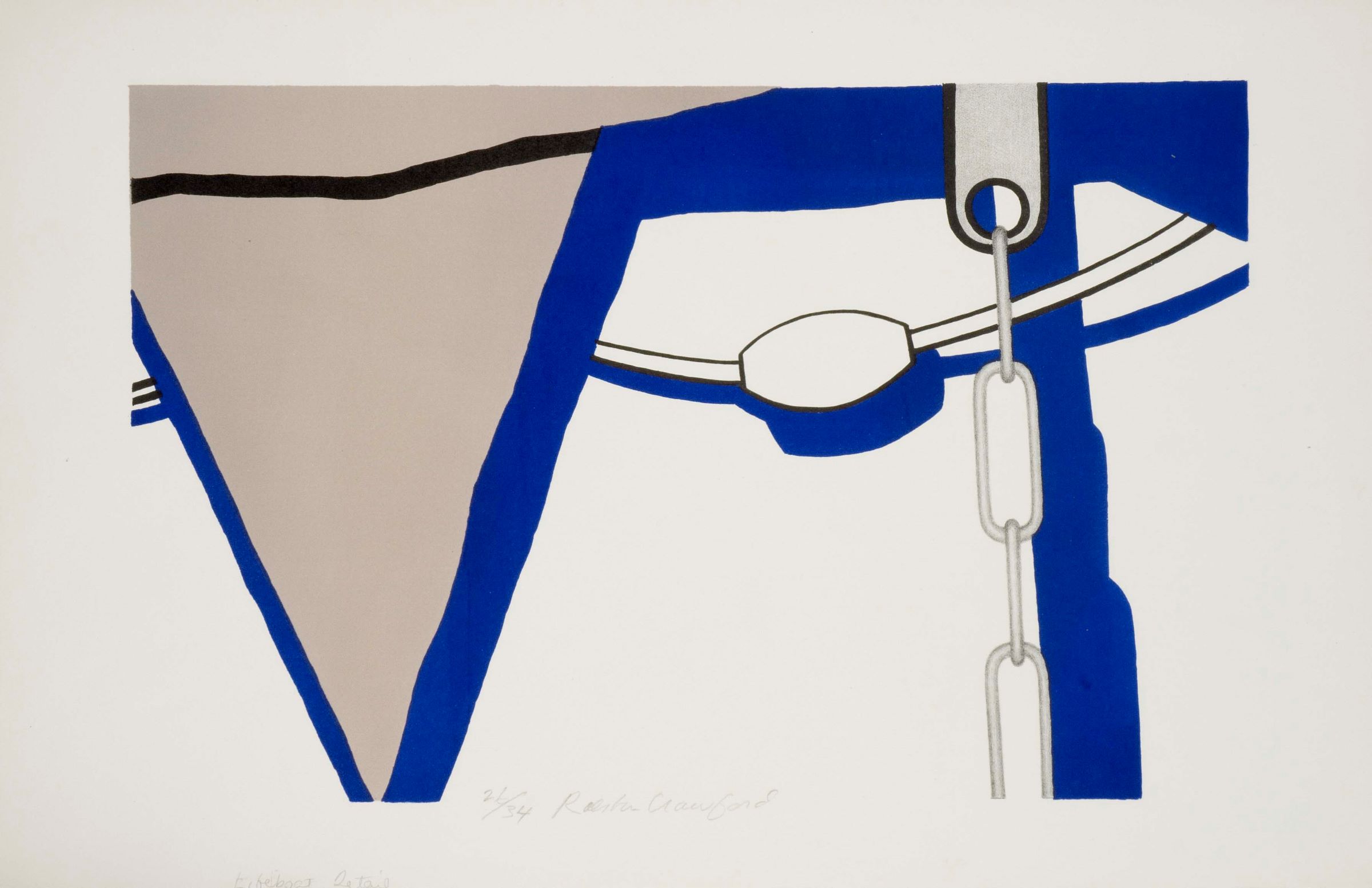 
		                					Ralston Crawford		                																	
																											<i>Lifeboat,</i>  
																																								1952, 
																																								gouache and watercolor on paper, 
																																								7 1/4 x 10 inches 
																								
		                				