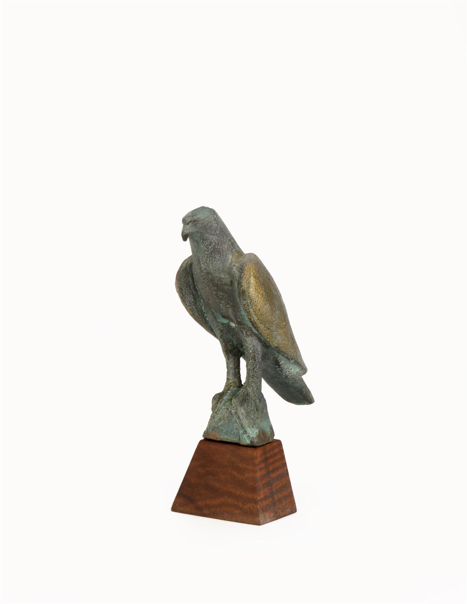 
		                					Gwynn Murrill		                																	
																											<i>Hawk Maquette,</i>  
																																																					bronze, edition of 9, 
																																								6 1/2 x 2 x 3 3/4 inches 
																								
		                				