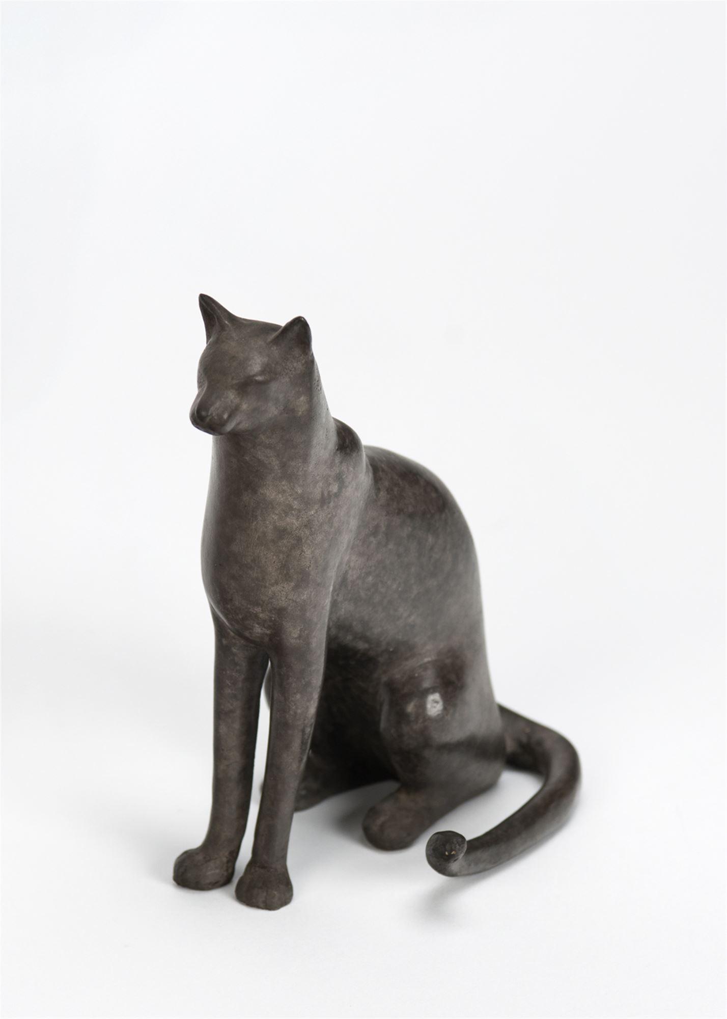 
		                					Gwynn Murrill		                																	
																											<i>Sitting Cat Maquette,</i>  
																																																					bronze, edition of 9, 
																																								5 3/4 x 5 x 3 1/4 inches 
																								
		                				