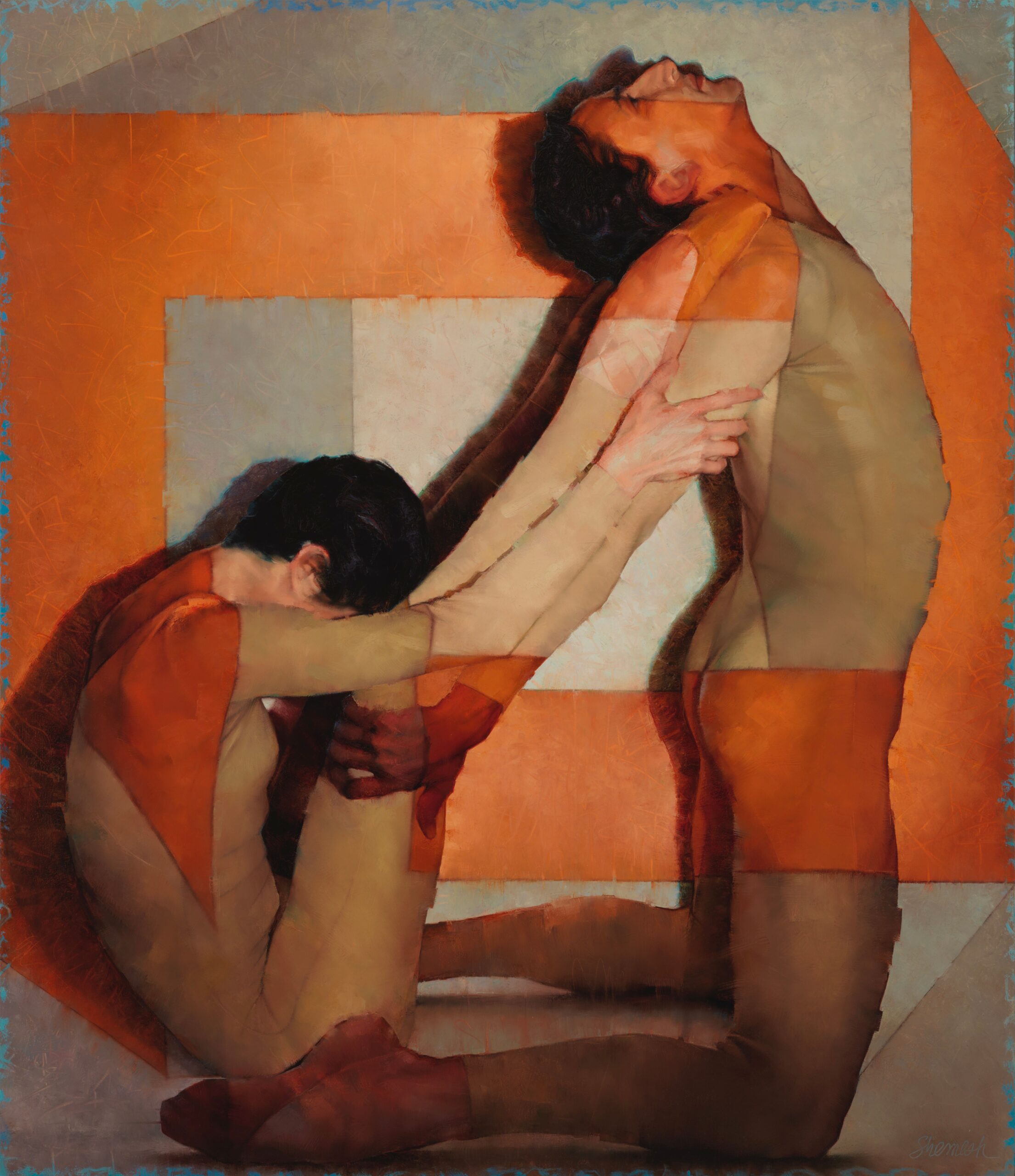 
							

									Lorraine Shemesh									Backbend 2022									oil on canvas<br />
60 1/4 x 52 inches									


							