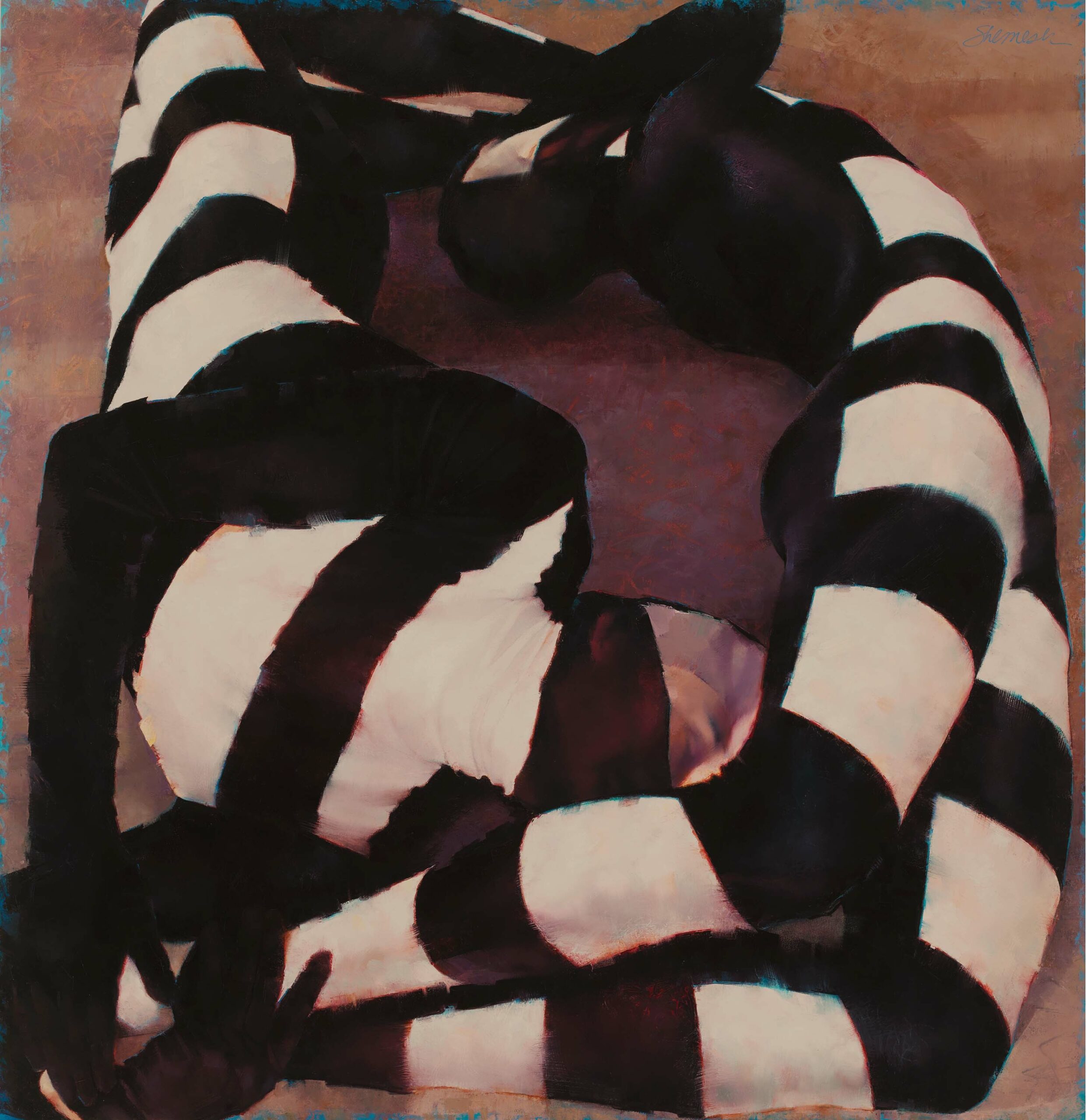 
							

									Lorraine Shemesh									Knot 2021									oil on canvas<br />
48 x 46 5/8 inches									


							