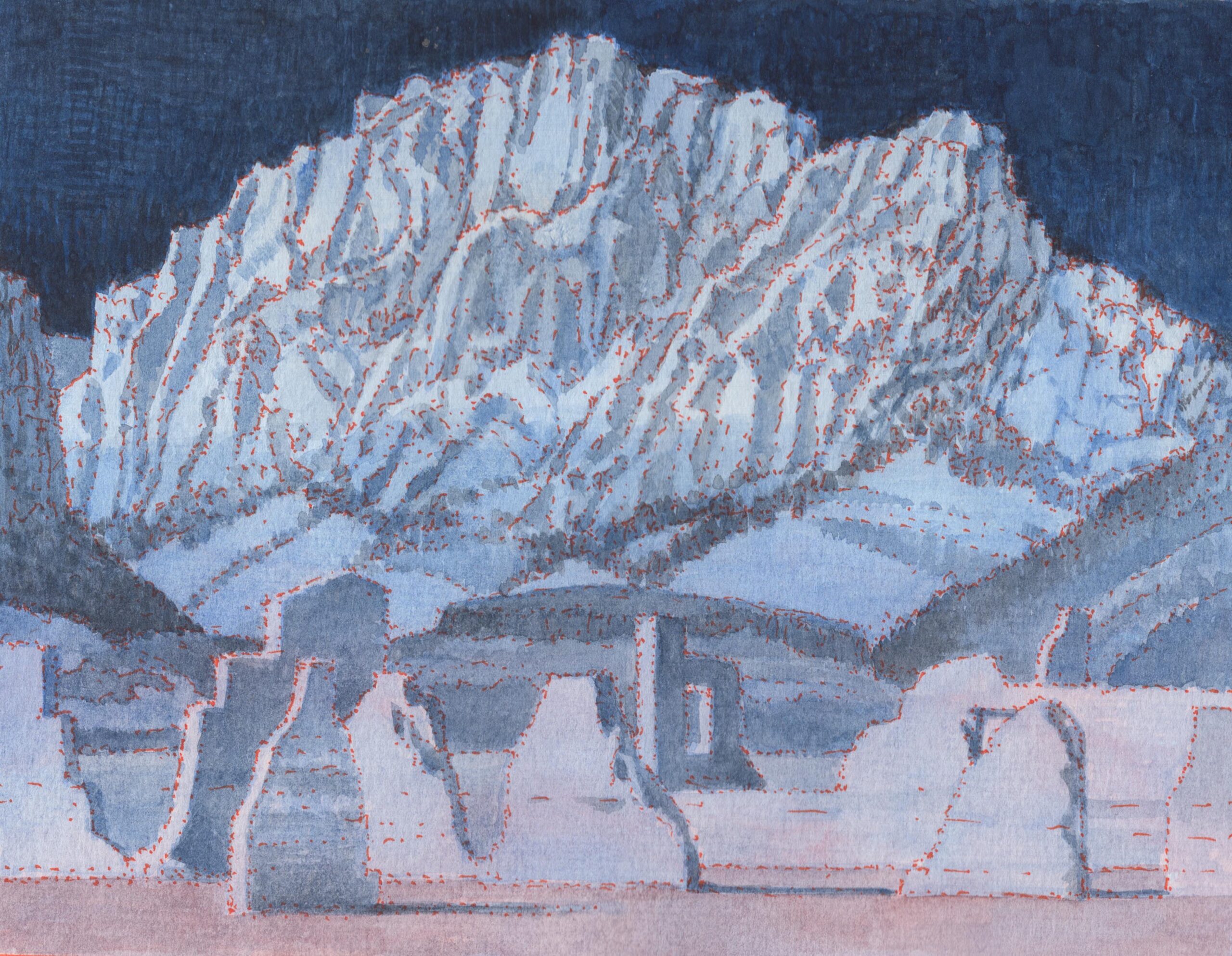 
							

									James McElhinney									Mountain Elegy 									wtercolor on paper<br />
7 x 10 inches									


							