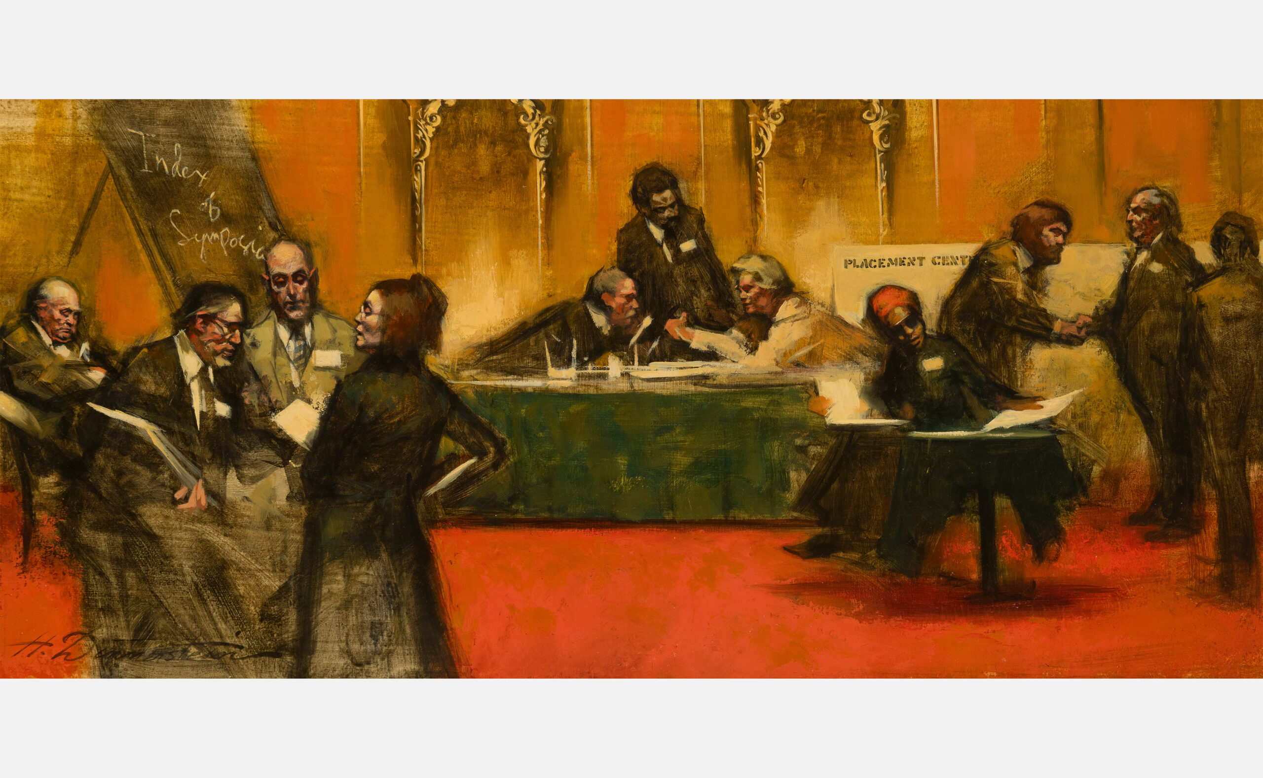 
							

									Harvey Dinnerstein									Index of Symposia n.d.									mixed media<br />
11 1/2 x 24 3/4 in.<br />
18 1/4 x 31 1/2 in. (framed)									


							