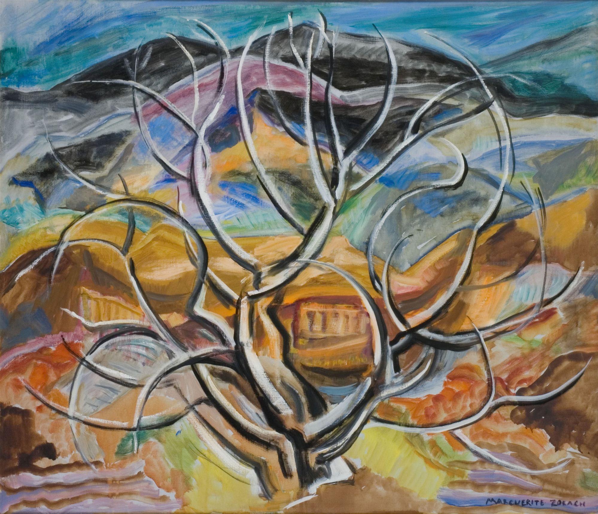 
							

									Marguerite Zorach									Abandoned Ranch, Guatemala 1968									oil on canvas<br />
29 7/8 x 26 1/4 in.<br />
34 1/4 x 38 1/4 in. (framed)									


							