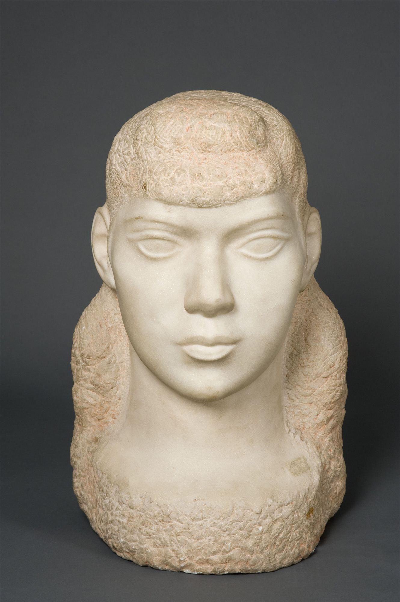 
							

									William Zorach									Myra c. 1942-43									pentelic marble<br />
20 x 12 1/2 x 12 1/2 in.<br />
									


							