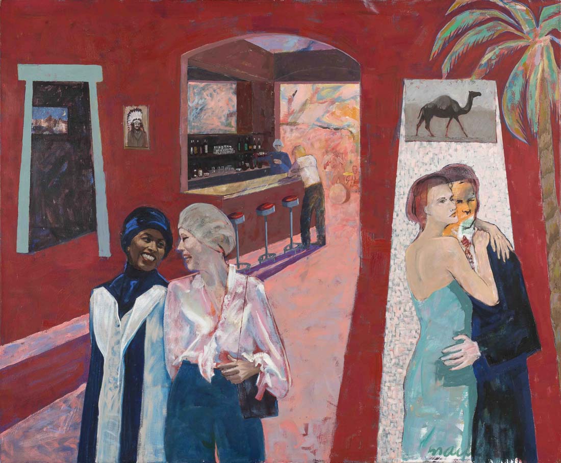
		                					Maurice Burns		                																	
																											<i>Notes to Myself,</i>  
																																								1989-1993, 
																																								oil on canvas, 
																																								56 x 68 inches 
																								
		                				