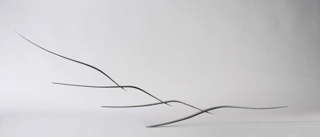
		                					Will Clift		                																	
																											<i>Four Pieces Out and Up,</i>  
																																								2013/2014, 
																																								steel, 
																																								24 x 66 x 2 inches 
																								
		                				