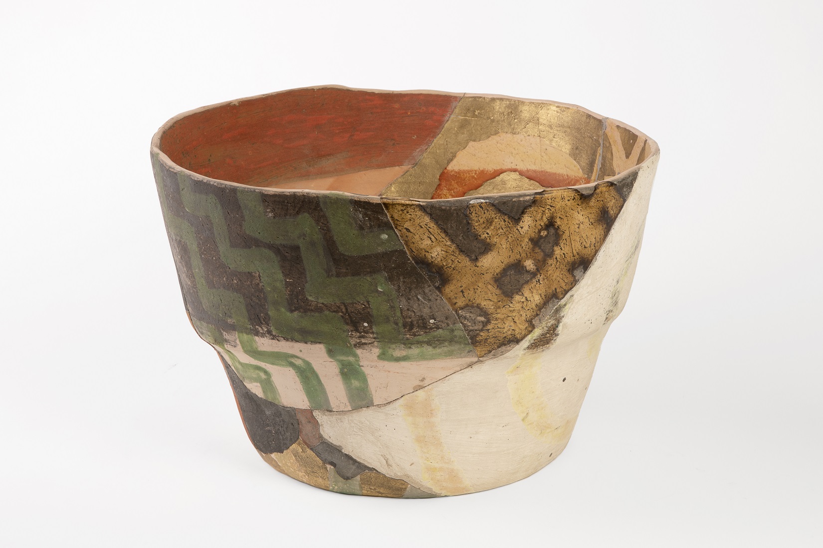 
		                					Rick Dillingham		                																	
																											<i>Large Bowl (8-87-2),</i>  
																																								1987, 
																																								raku ceramic, 
																																								8 3/4 x 13 1/2 (diameter) inches 
																								
		                				