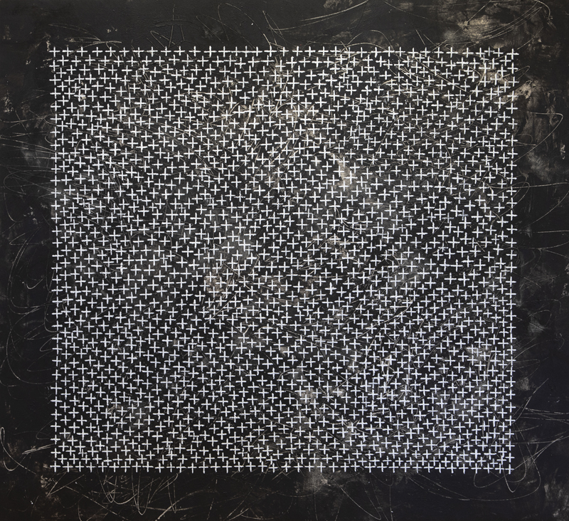 
		                					Patrick Dean Hubbell		                																	
																											<i>Into the Night Sky Star Portal,</i>  
																																								2021, 
																																								oil, acrylic, natural earth pigment, synthetic polymer on canvas, 
																																								66 x 72 inches 
																								
		                				