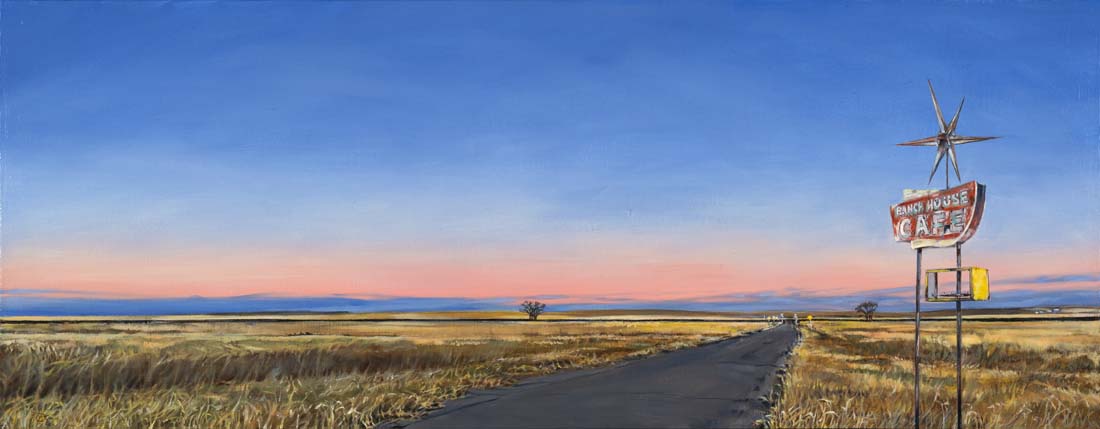 
		                					Don Stinson		                																	
																											<i>Ranch House,</i>  
																																								2019, 
																																								oil on linen, 
																																								18 x 45 7/8 inches 
																								
		                				