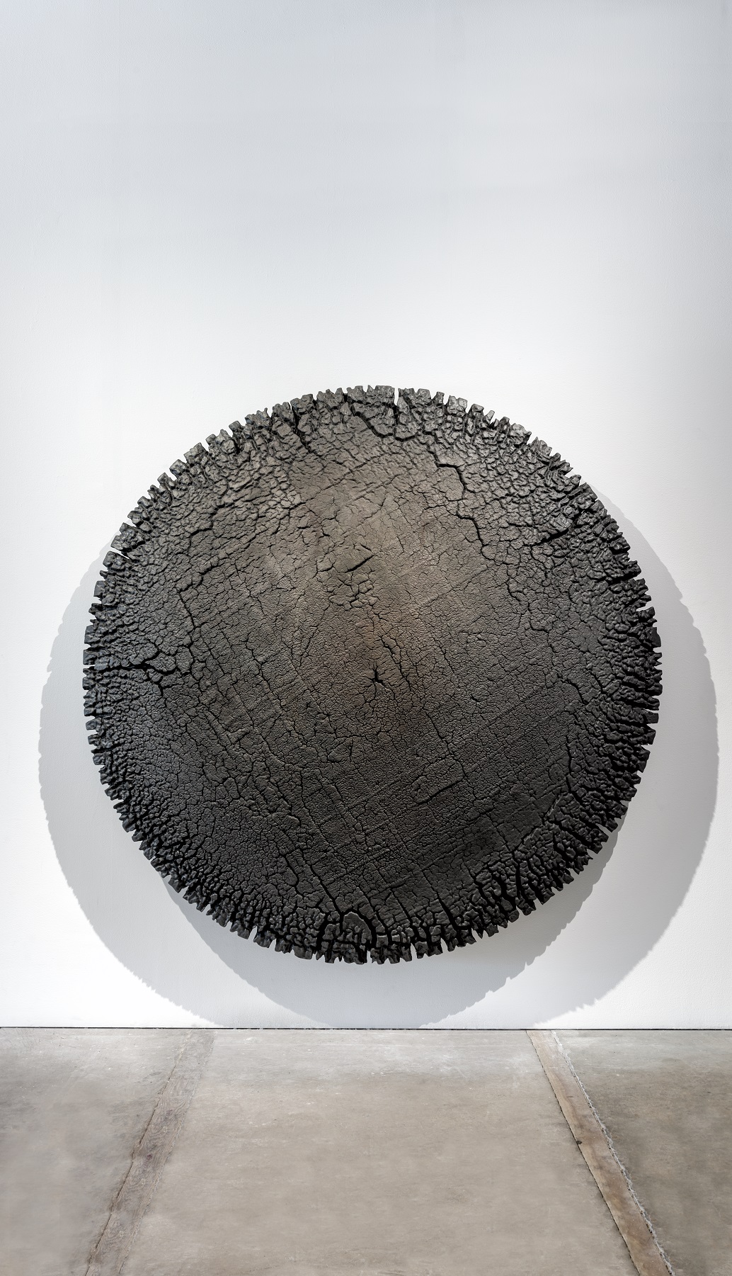 
		                					Tom Joyce		                																	
																											<i>Datum II,</i>  
																																								2017, 
																																								forged stainless steel, 
																																								80 x 80 x 4 1/4 inches (6,050 lbs) 
																								
		                				
