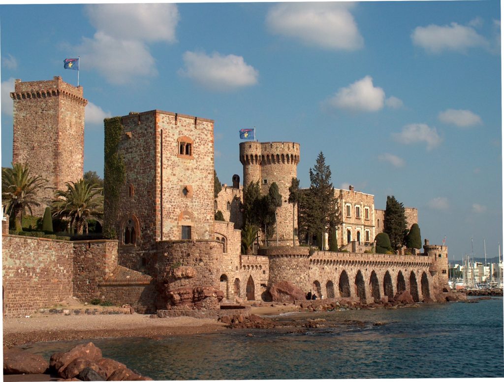 Photograph of the Chateau de la Napoule