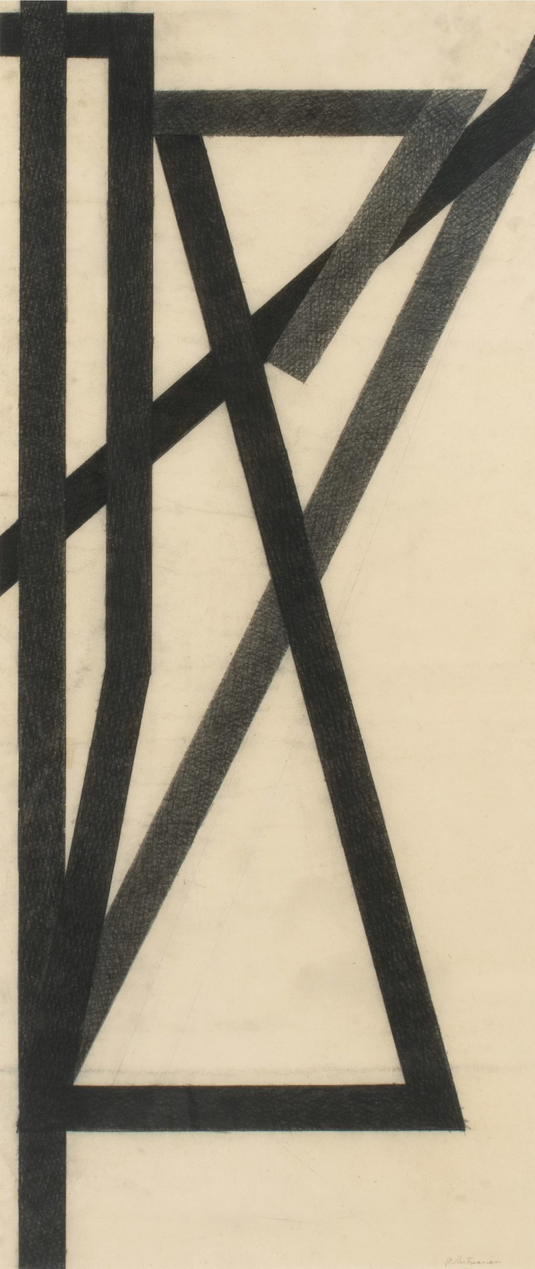 
		                					Garo Antreasian		                																	
																											<i>Transformations Plate 4,</i>  
																																								c. 2000, 
																																								charcoal on paper, 
																																								 46 5/8 x 19 5/8 inches 
																								
		                				
