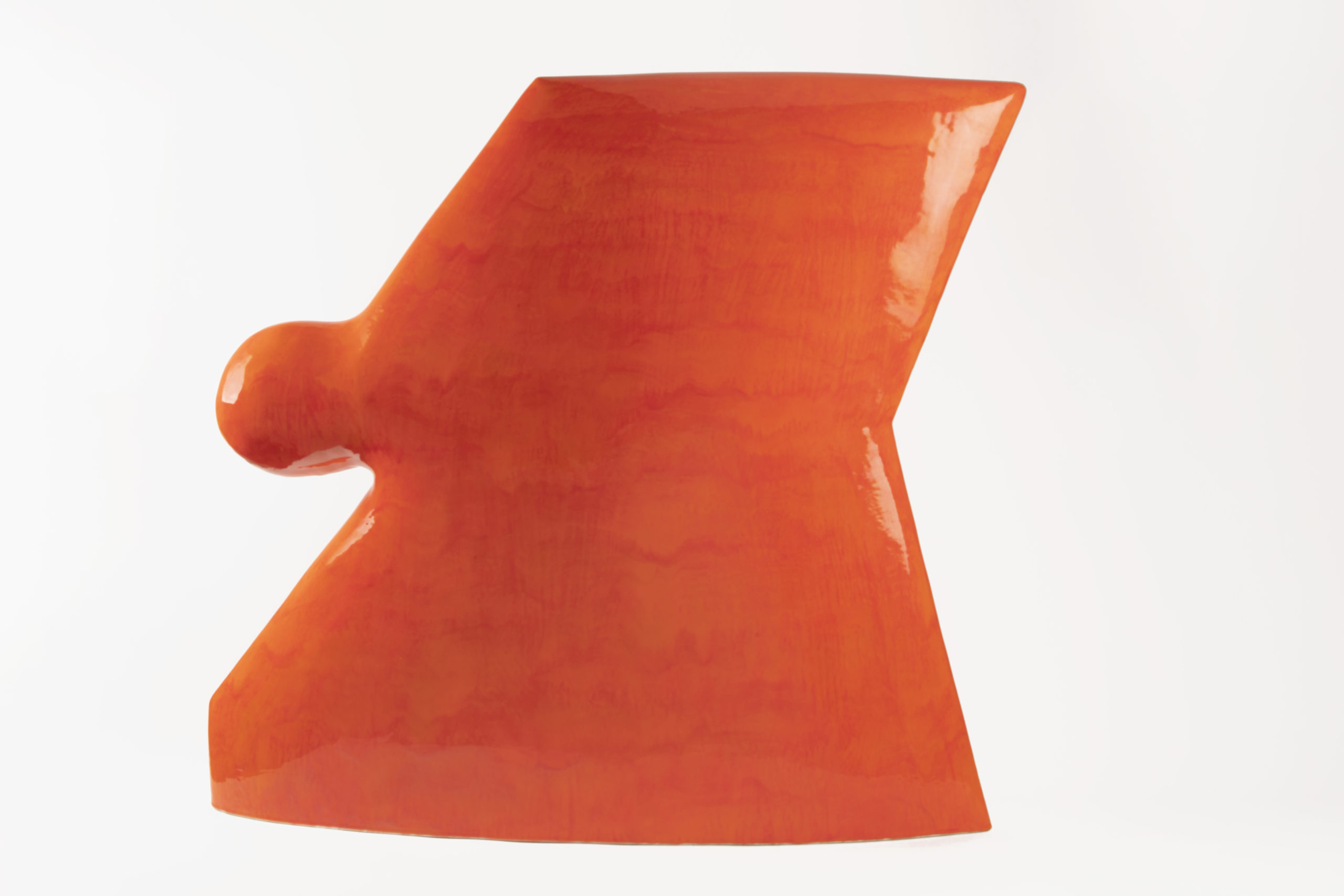 
		                					James Marshall 		                																	
																											<i>Orange #330,</i>  
																																																					glazed ceramic, 
																																								32 x 37 x 6 inches 
																								
		                				