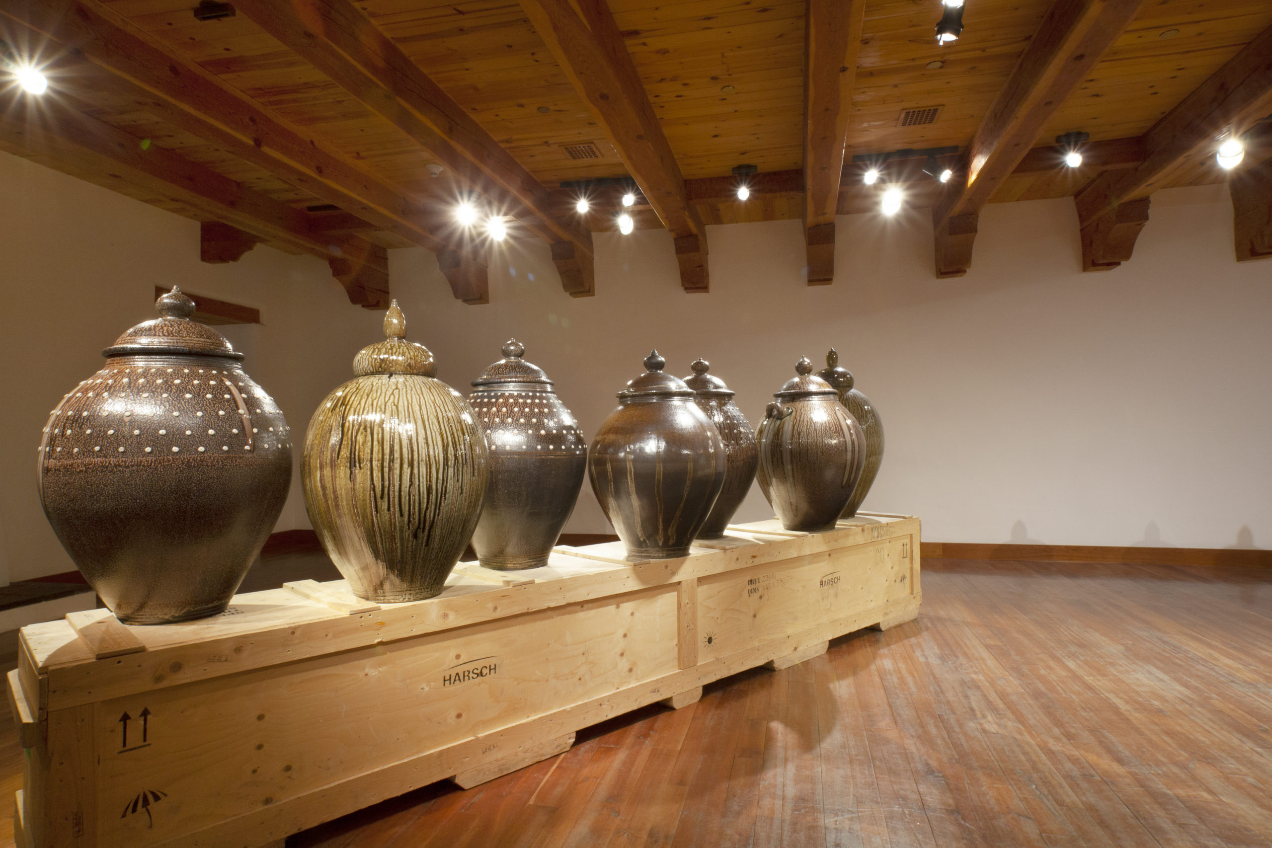

											Daniel Johnston</b>

											<em>
												New Works</em> 

											<h4>
												Through May 1											</h4>

		                																																													<i>Daniel Johnston Installation,</i>  
																																								2021, 
																																								wood-fired thrown stoneware, 
																																								dimensions vary 
																								
		                				