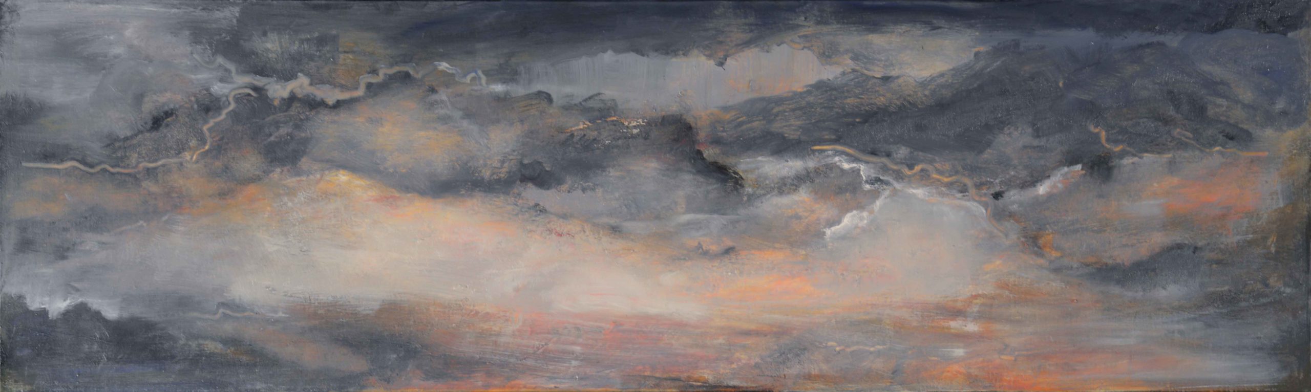 
							

									Clarice Smith									Skyscape 6 2013									oil on canvas<br />
5 1/8 x 50 1/8 in									


							