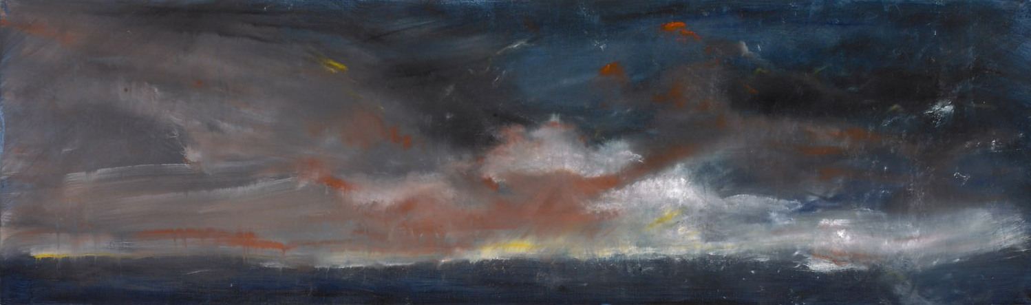 
							

									Clarice Smith									Skyscape 4 2012									oil on canvas<br />
15 x 50 inches									


							