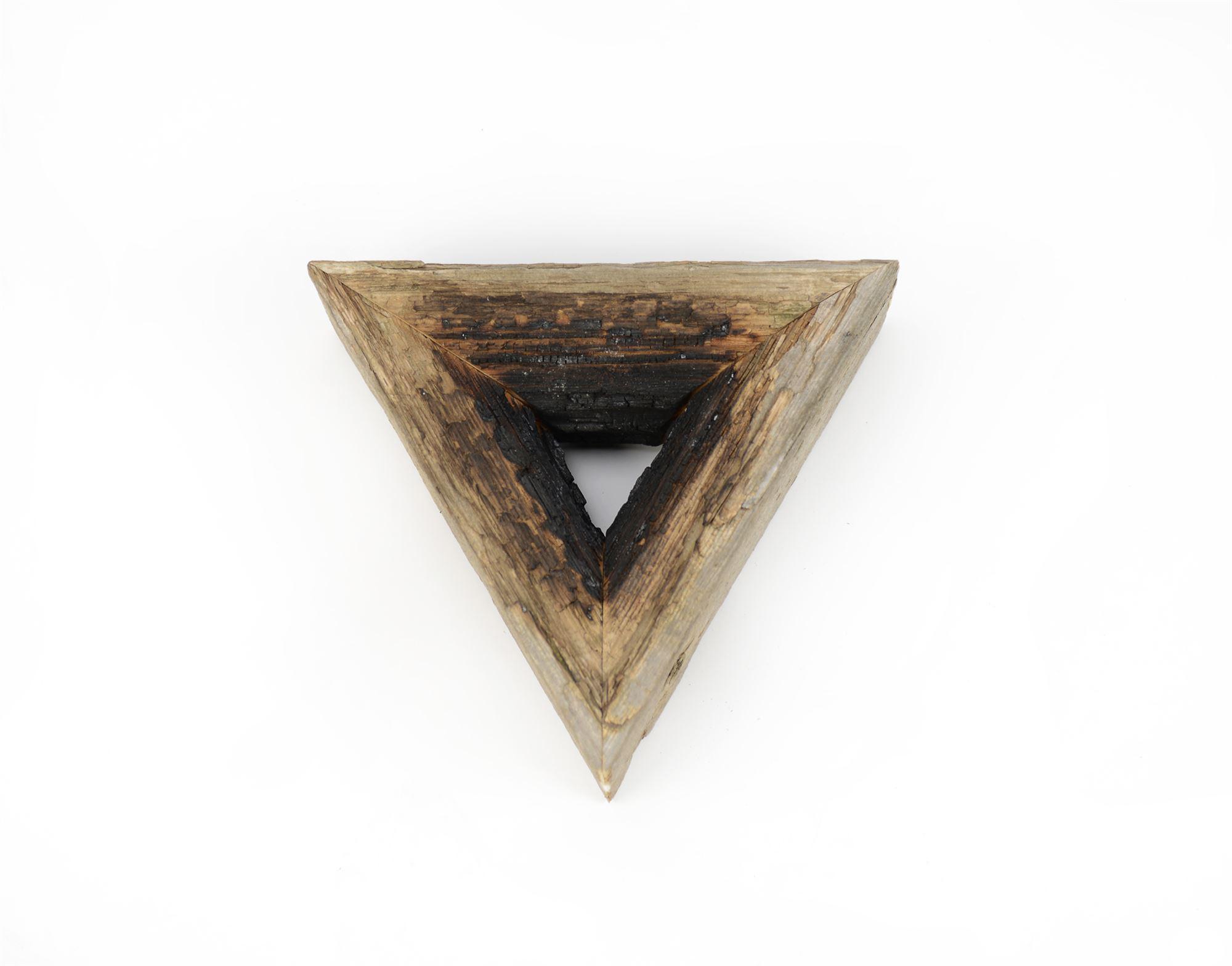 
		                					Eric Garduño		                																	
																											<i>Delta Minor,</i>  
																																																					burned wood, 
																																								10 3/8 x 11 3/4 x 4 1/8 inches 
																								
		                				