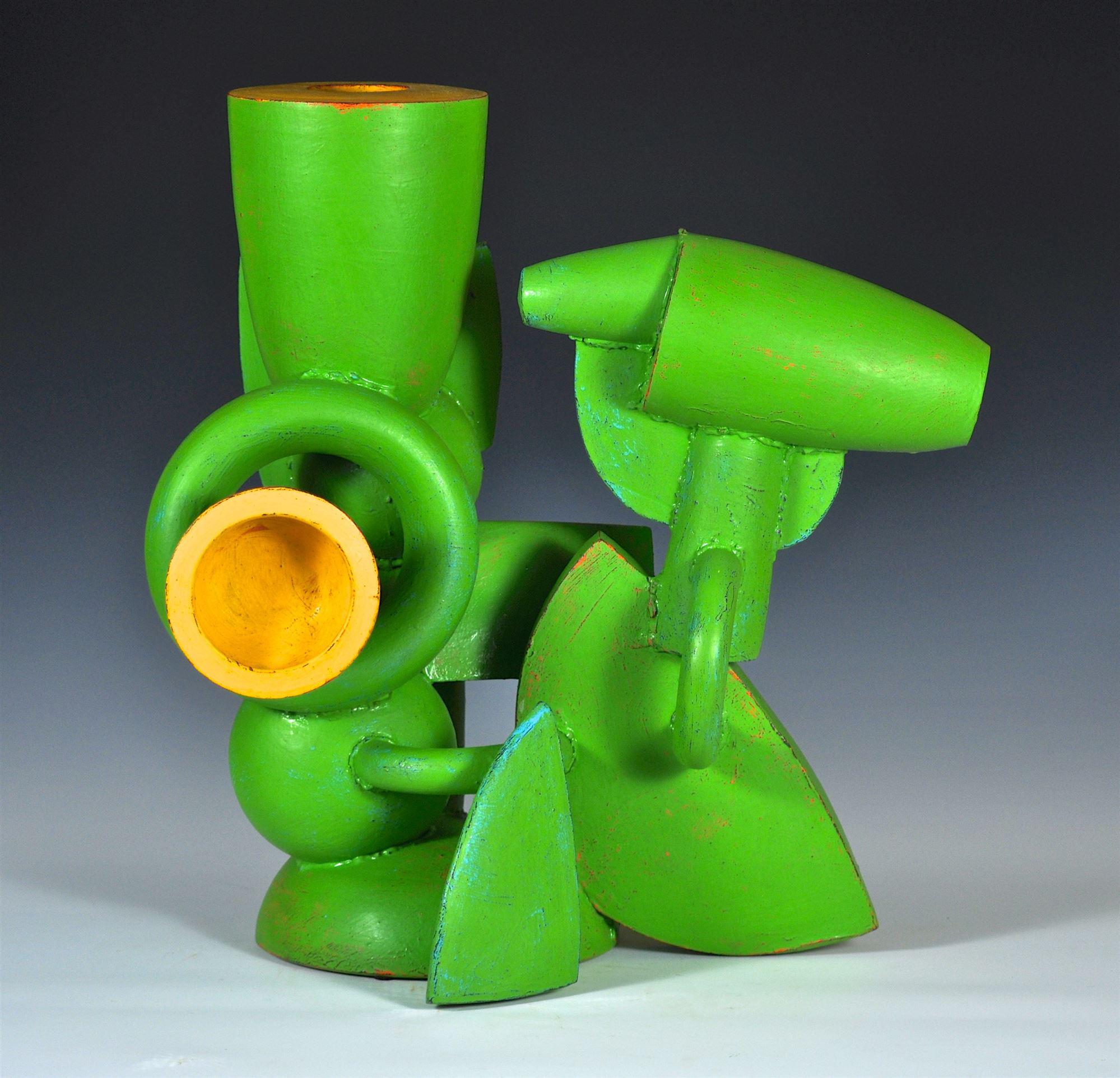
		                					Doug Herren		                																	
																											<i>Green Industrial Ewer,</i>  
																																								2013, 
																																								ceramic, enamel paint, 
																																								24 x 14 x 21 inches 
																								
		                				