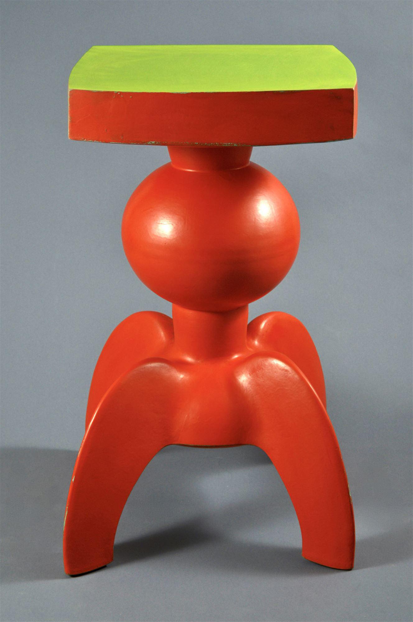 
		                					Doug Herren		                																	
																											<i>Red Stand,</i>  
																																								2018, 
																																								ceramic, enamel paint, 
																																								30 1/2 x 17 1/4 x 17 1/4 inches 
																								
		                				