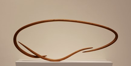 

											Will Clift and Elizabeth Hohimer</b>

											<em>
												Desert Variations</em> 

											<h4>
												Santa Fe: May 28 - August 20, 2022											</h4>

		                																																Will Clift,  
																																								<i>Enclosing Form, Two Pieces Horizontal,</i>  
																																								2019, 
																																								sapele wood, 
																																								10 1/2 x 28 x 2 inches 
																								
		                				
