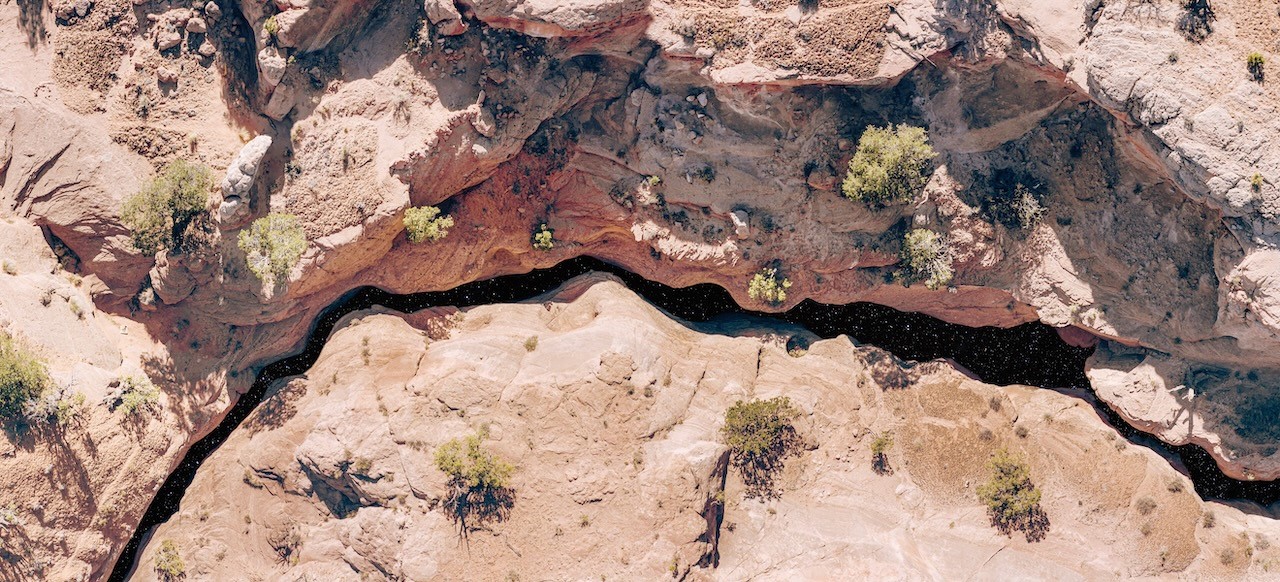 
		                					Steven J Yazzie		                																	
																											<i>Canyon,</i>  
																																								2022, 
																																								photograph, 
																																								44 x 20 inches 
																								
		                				