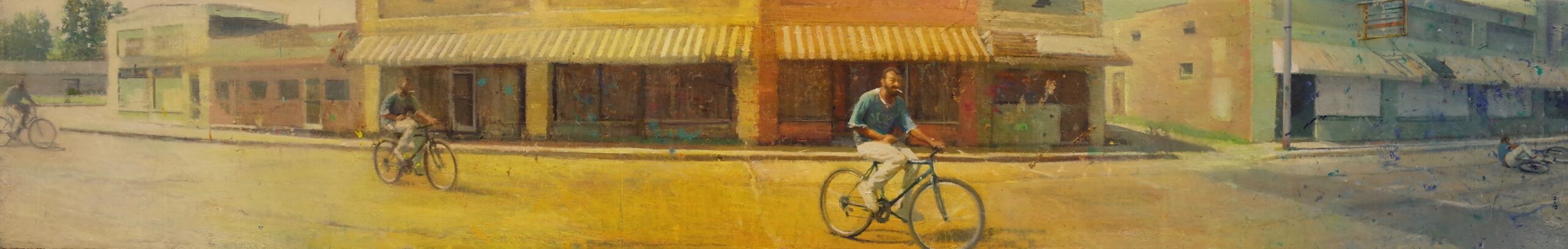 
		                					Tom Birkner		                																	
																											<i>Past, Present, Future Marks, Mississippi,</i>  
																																								2014, 
																																								oil on canvas, 
																																								10 1/4 x 50 1/4 x 1 1/2 inches 
																								
		                				