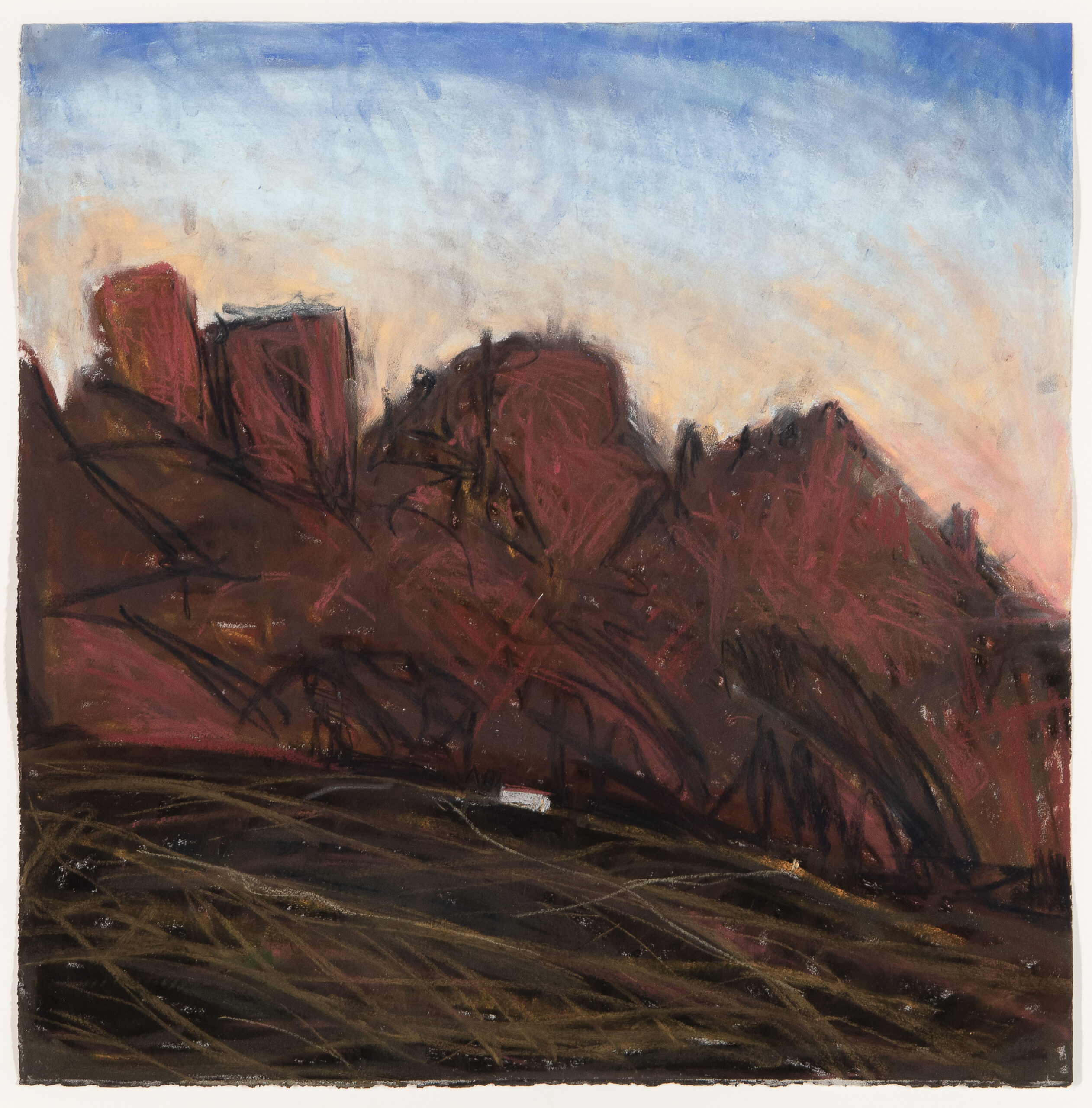 
		                					Jennifer Bartlett		                																	
																											<i>December-January, Arizona #22,</i>  
																																								1998-99, 
																																								pastel on paper, 
																																								34 x 34 x 1 1/2 inches 
																								
		                				
