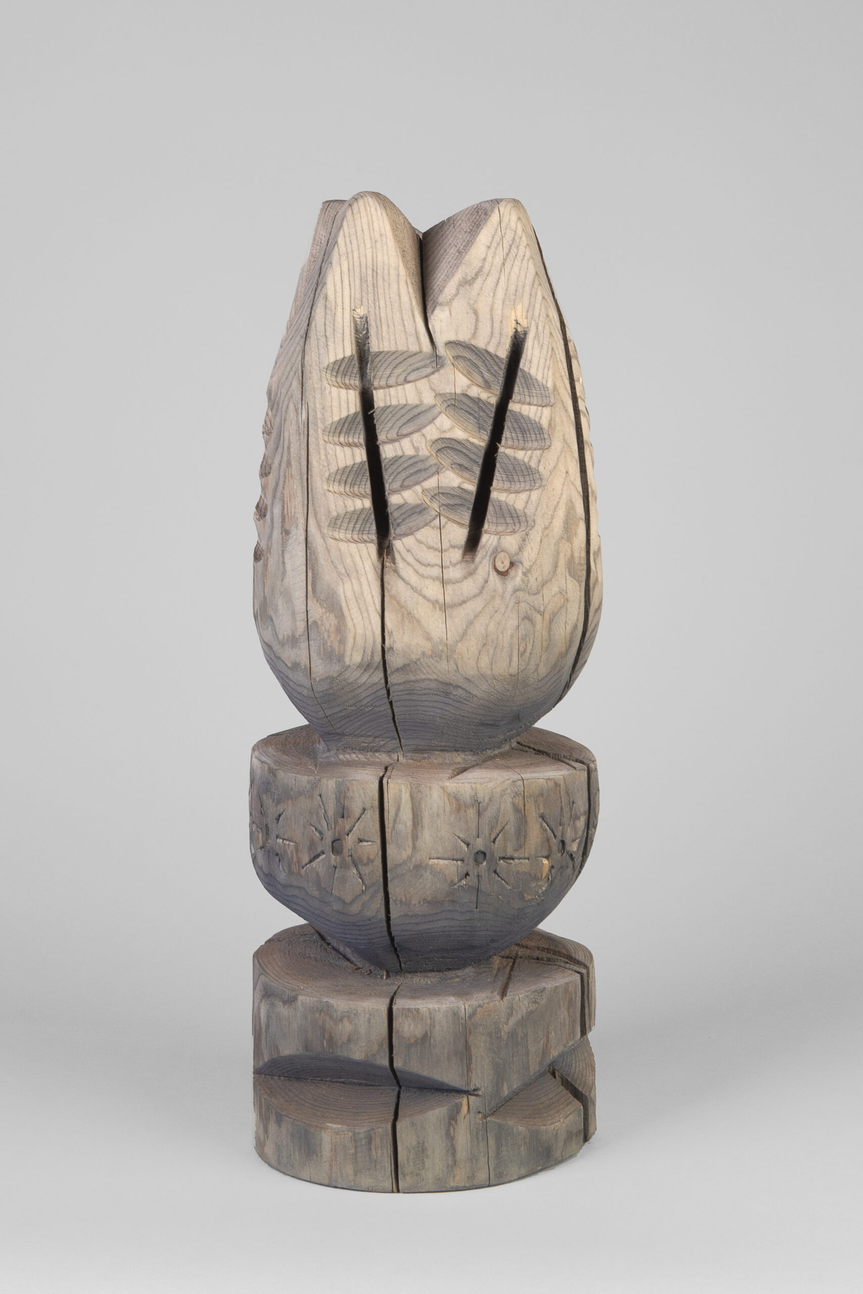 
							

									Randall Wilson									Untitled Carving V 2023									ponderosa pine<br />
21 1/2 x 7 3/4 (diameter) inches									


							