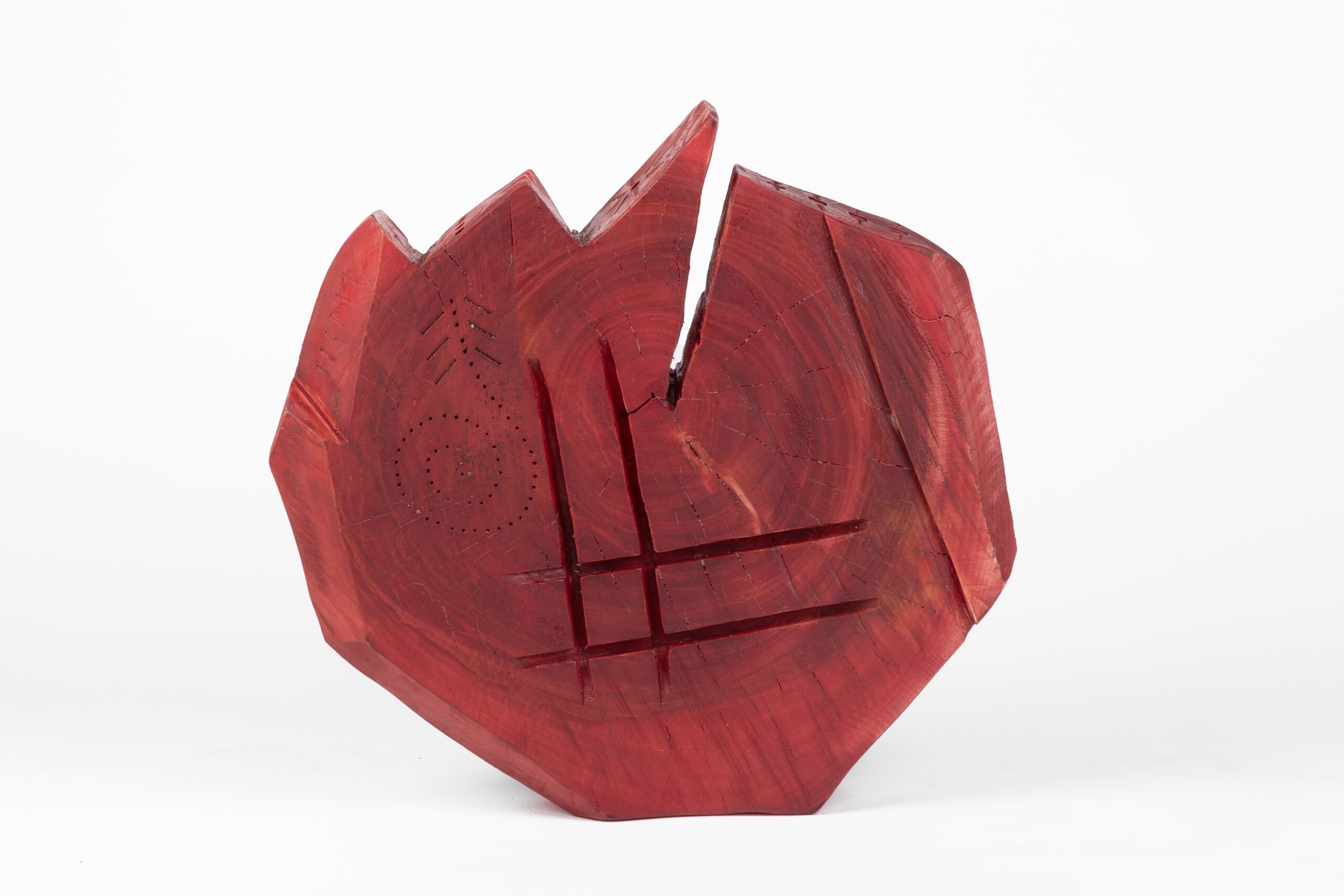 
							

									Randall Wilson									Untitled Carving XI 2024									cottonwood finished with natural dye<br />
18 x 17 1/2 x 3 1/4 inches									


							