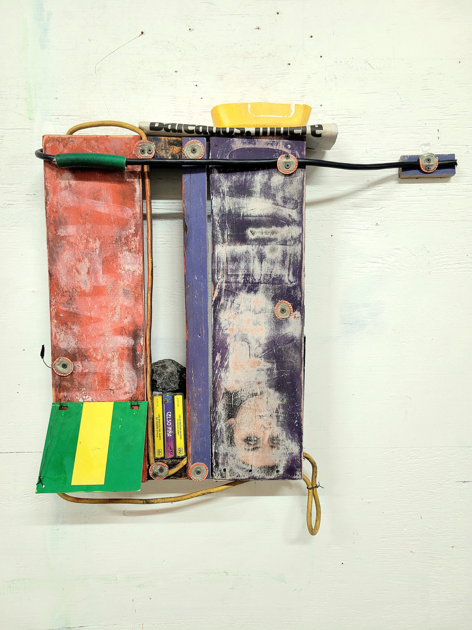 
							

									Gil Rocha									Baleados 2024									found objects<br />
25 1/2 x 18 x 4 1/2 inches									


							