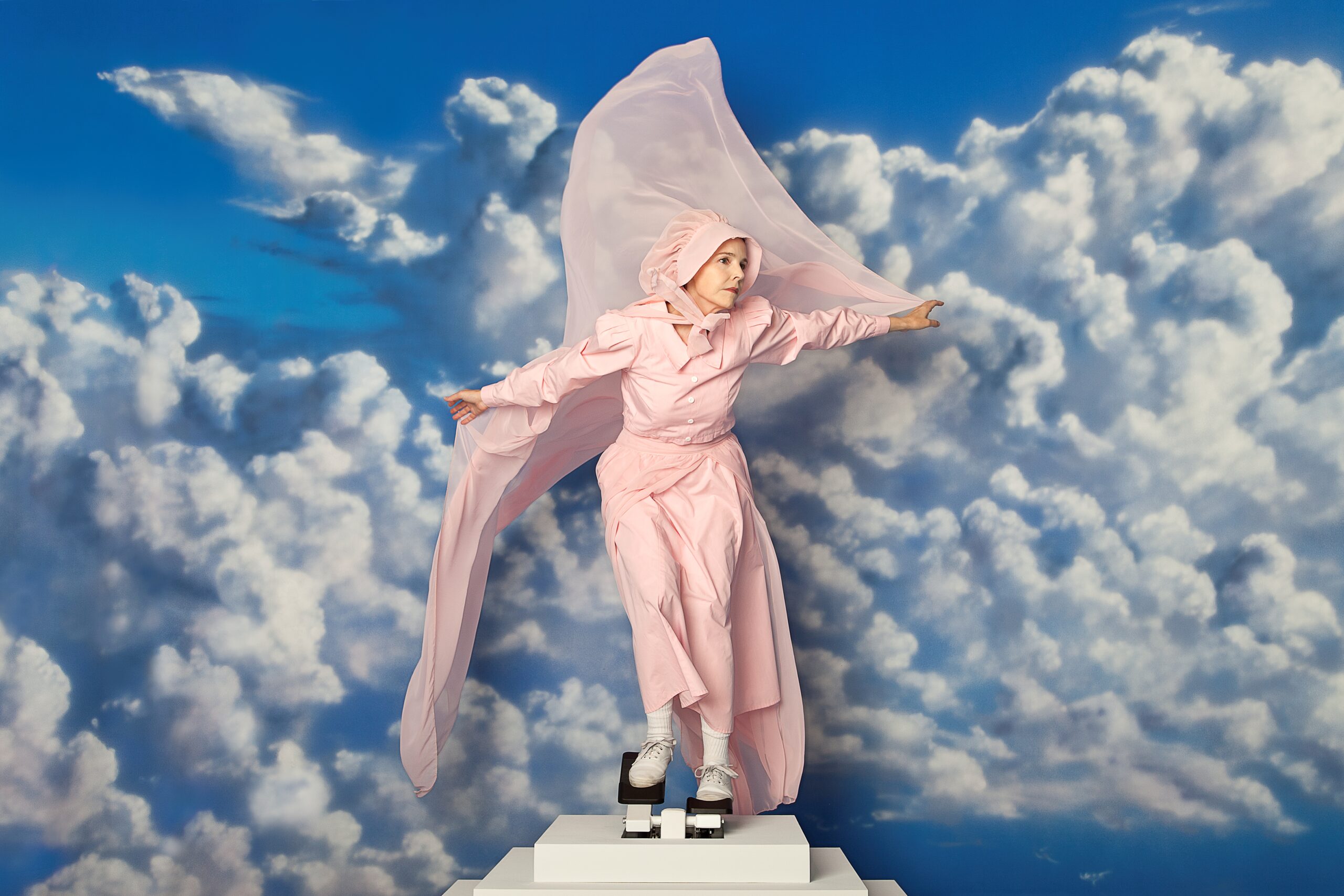 
							

									Angela Ellsworth									Untitled 3 (Still from Performance, Stand Back), 1/5 2011									archival pigment print<br />
29 3/4 × 44 3/4 inches Photographer: Troy Aossey									


							