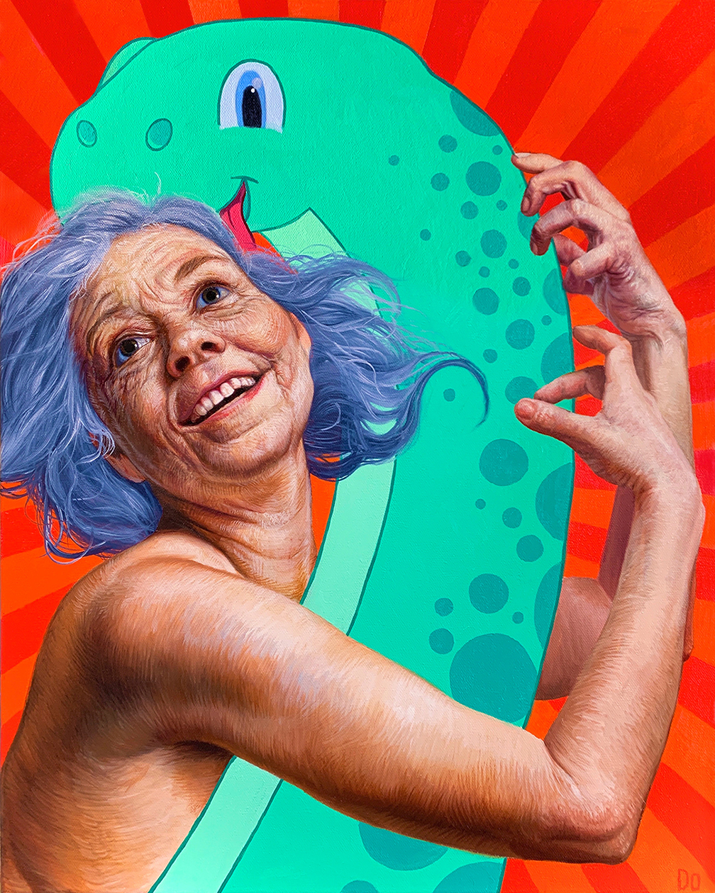 
							

									Dorielle Caimi									Battle! 2020									oil on canvas<br />
20 x 16 inches									


							