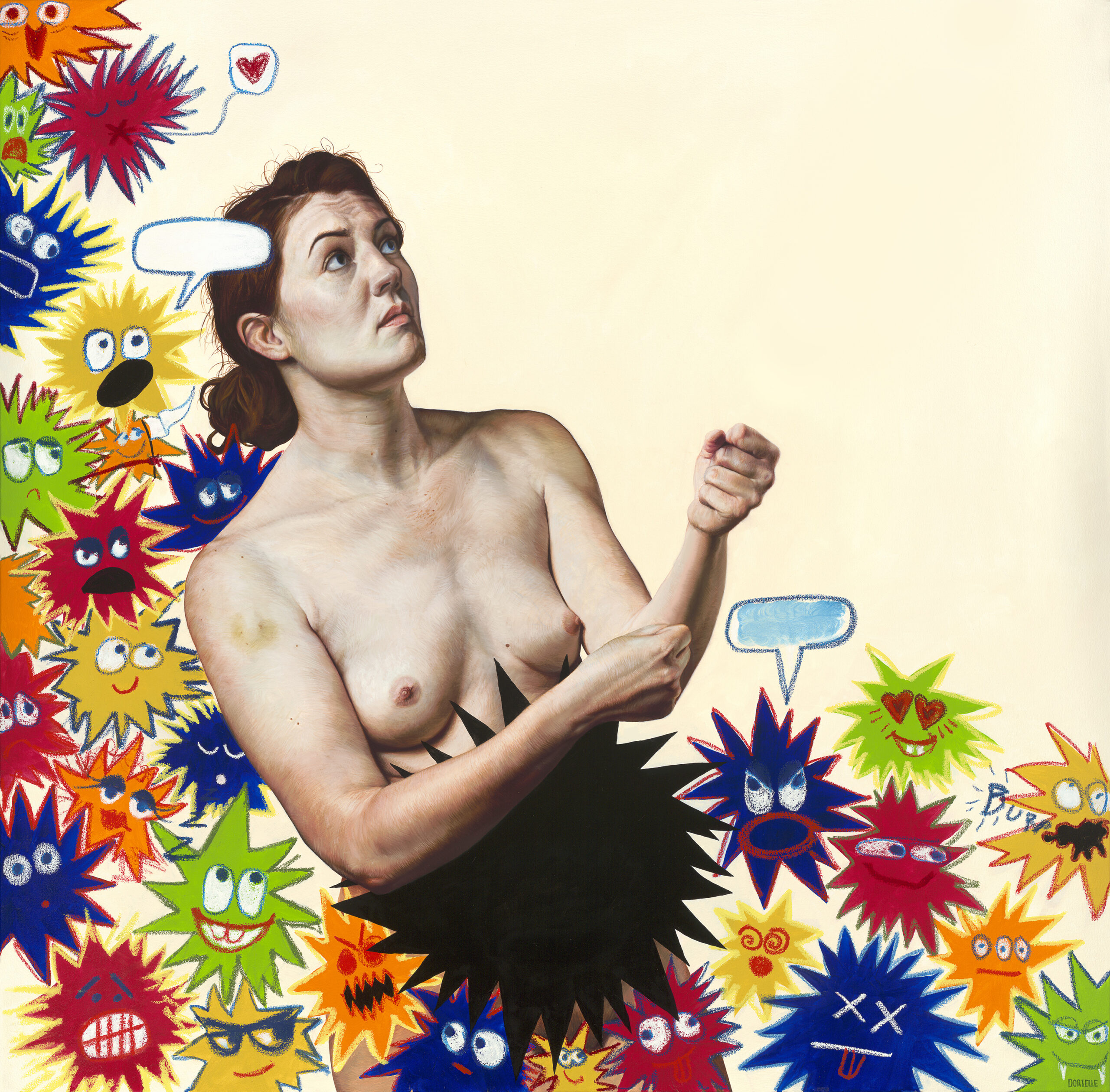 
							

									Dorielle Caimi									Mother 2019									oil on canvas<br />
52 x 52 inches									


							