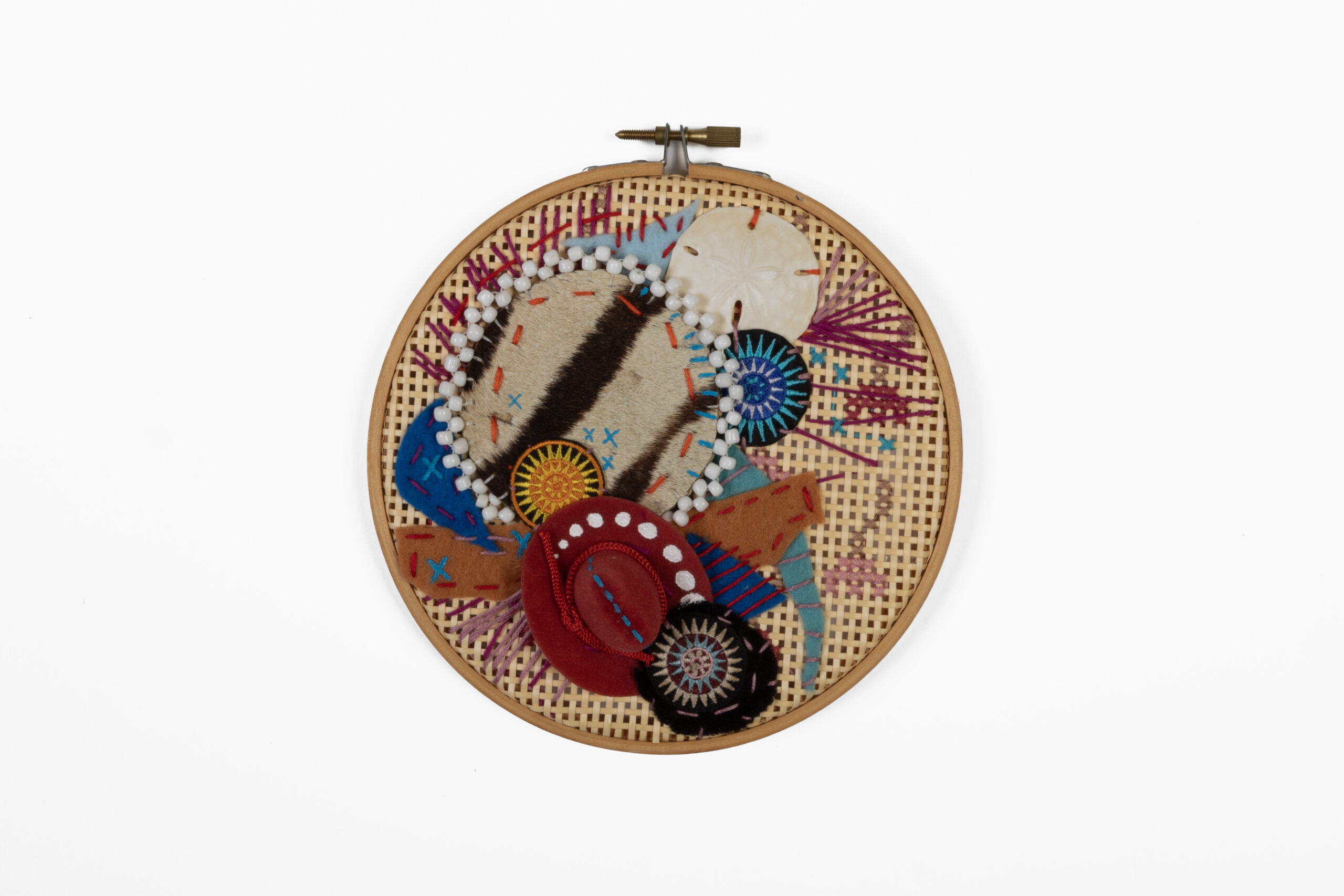 
							

									Hattie Lee Mendoza									Seaside Cowgirl 2021									mixed media<br />
6 3/4 x 6 1/4 x 3/8 inches									


							
