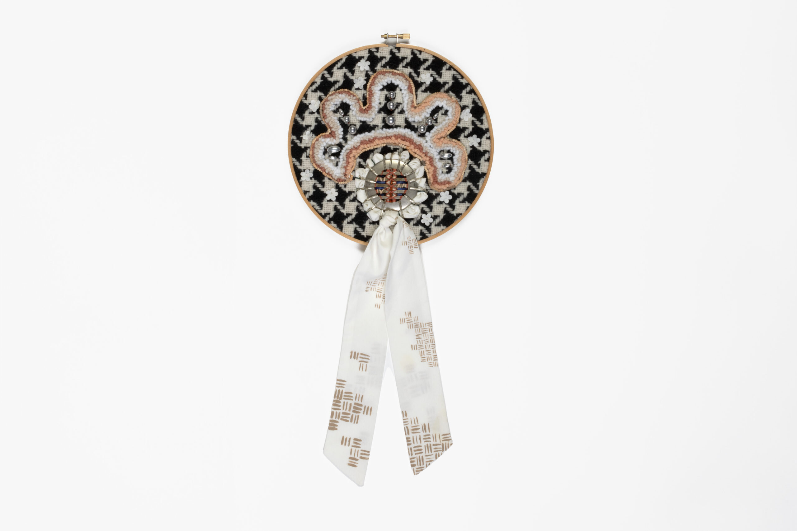 
							

									Hattie Lee Mendoza									Tufting Yesterdays 2021									mixed media<br />
18 3/4 x 8 1/2 x 1/2 inches									


							